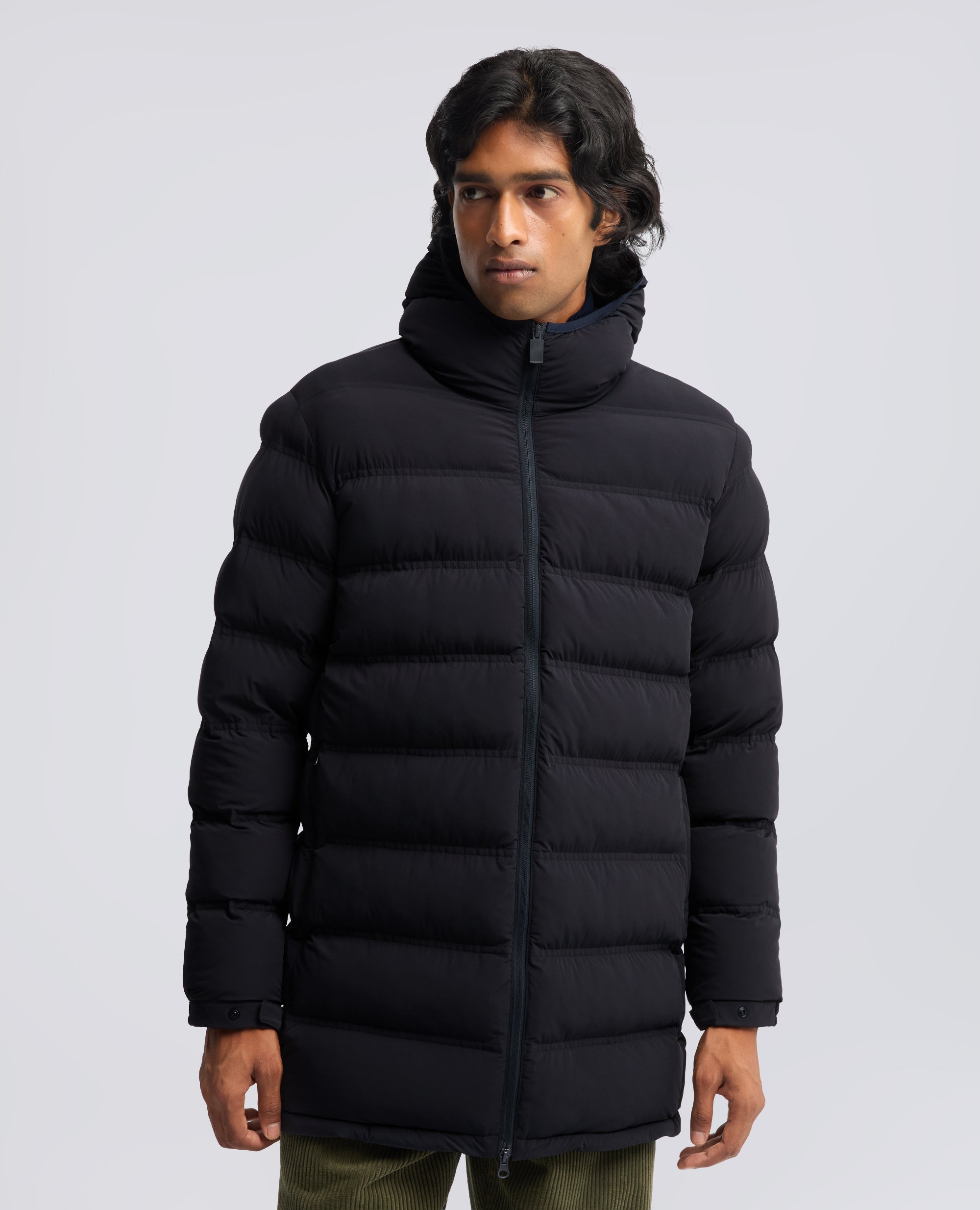 PARKA IN NYLON IMBOTTITO - BLU - ASPESI