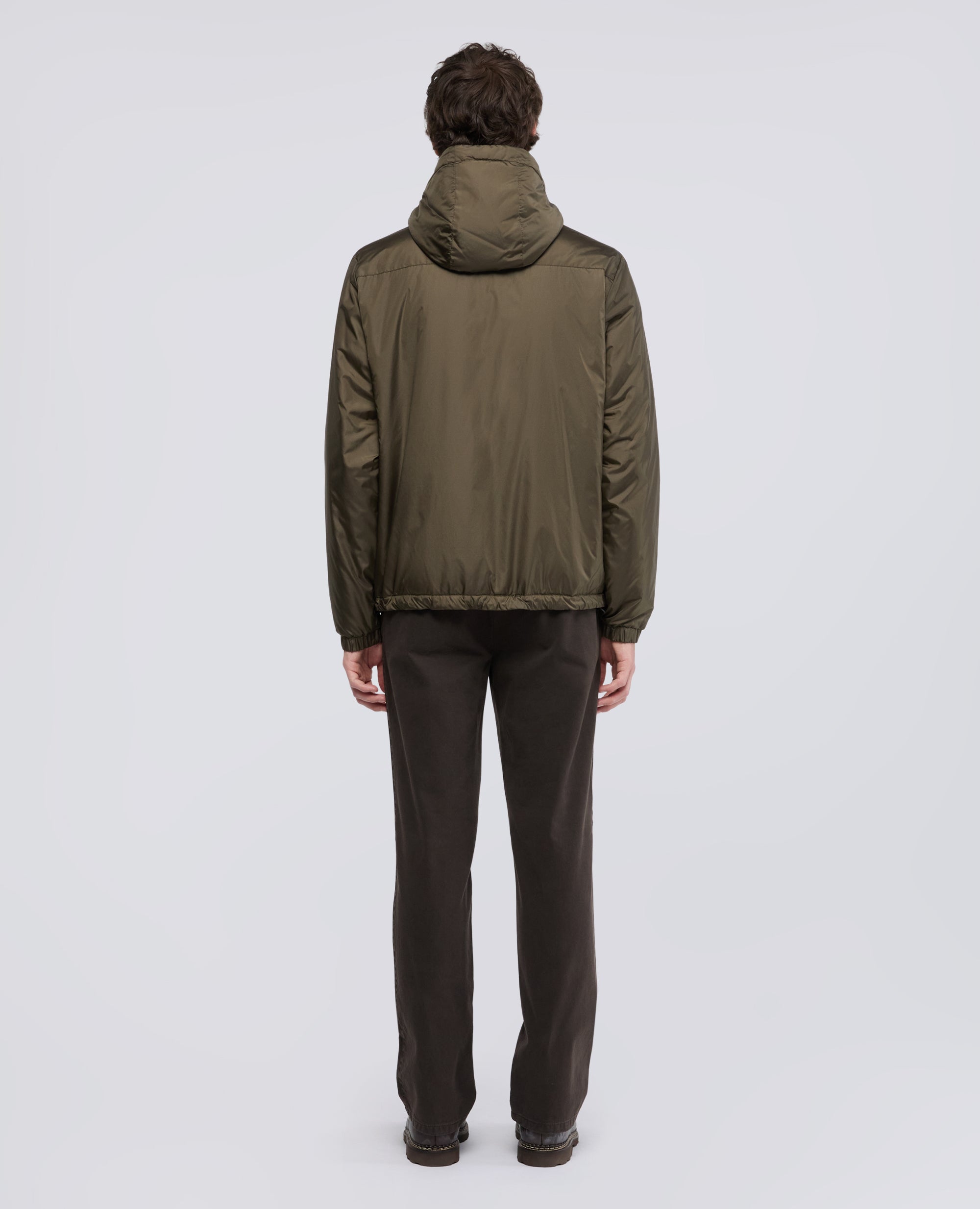 GIUBBOTTO IN NYLON IMBOTTITO - VERDE - ASPESI
