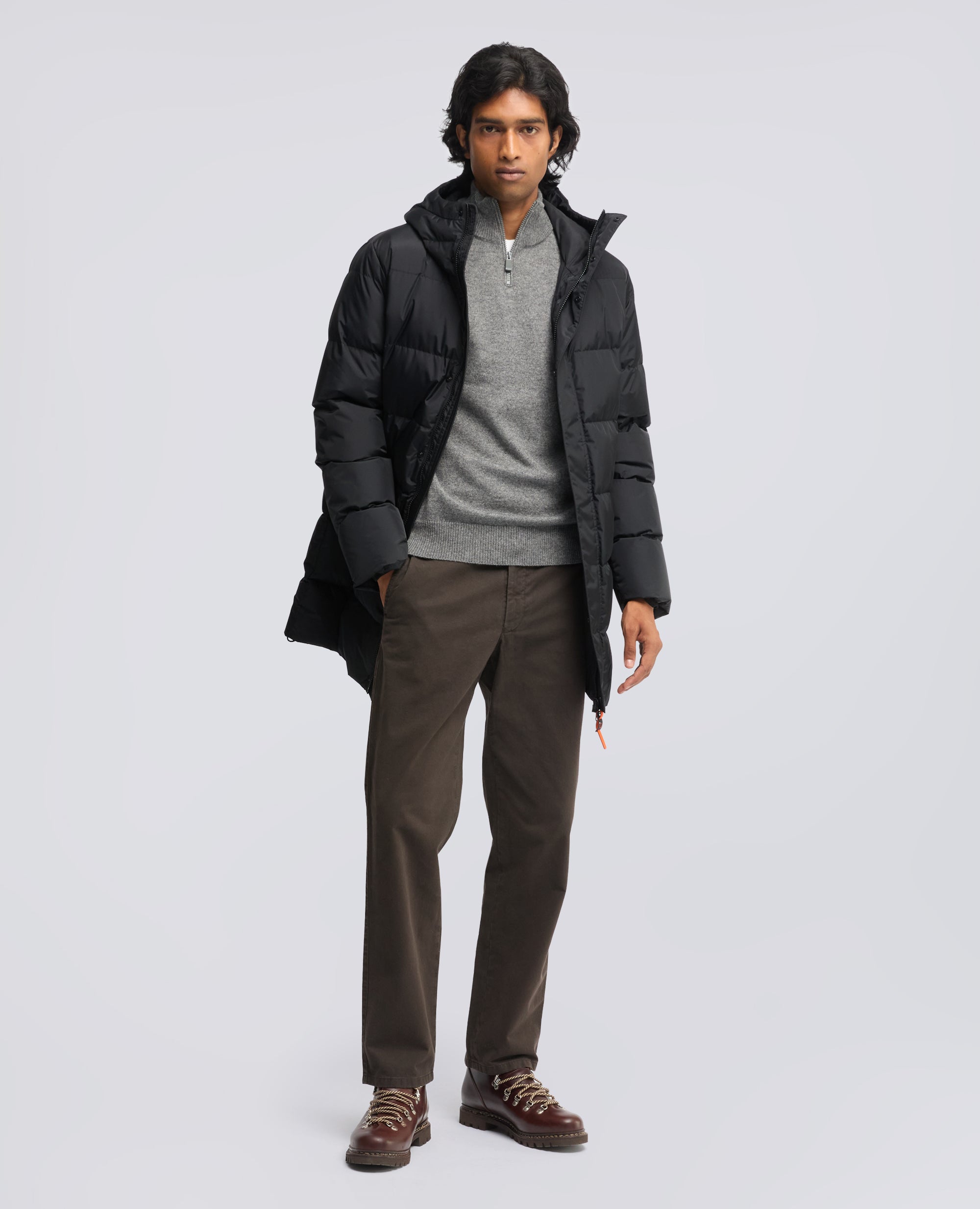 PARKA DE TAFETAN - NEGRO - ASPESI