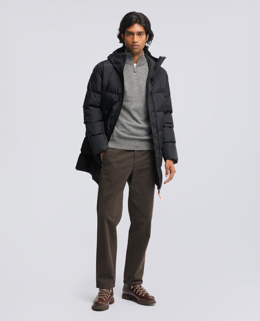 PARKA EN TAFFETAS - NOIR - ASPESI