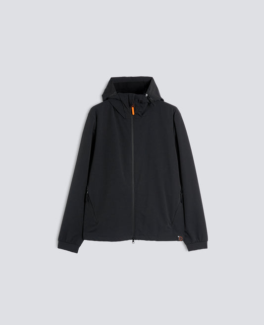 GIUBBOTTO SFODERATO IN NYLON COMFORT - NERO - ASPESI