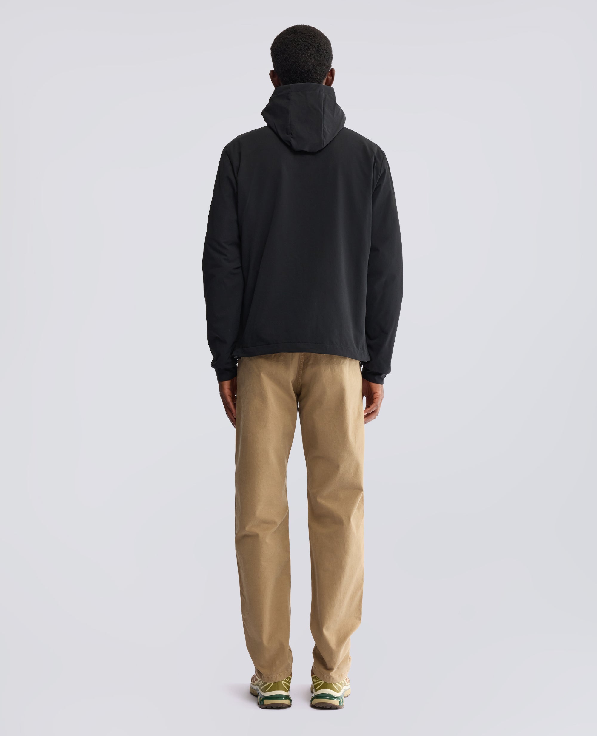 GIUBBOTTO SFODERATO IN NYLON COMFORT - NERO - ASPESI
