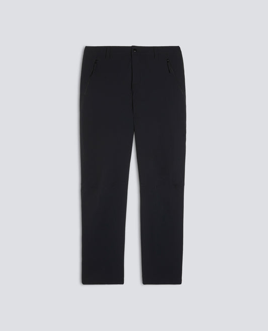 NYLON COMFORT TREKKING TROUSERS - BLACK - ASPESI