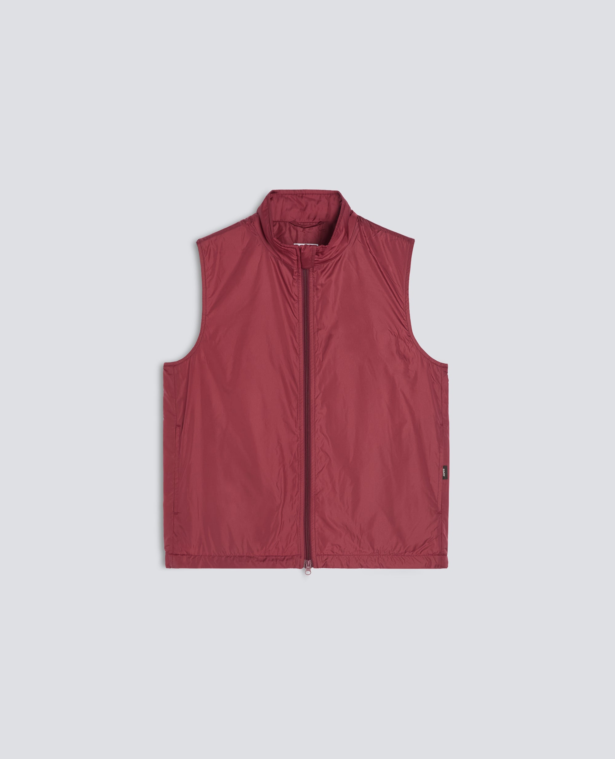 GILET VERNES IN NYLON - ROSSO - ASPESI