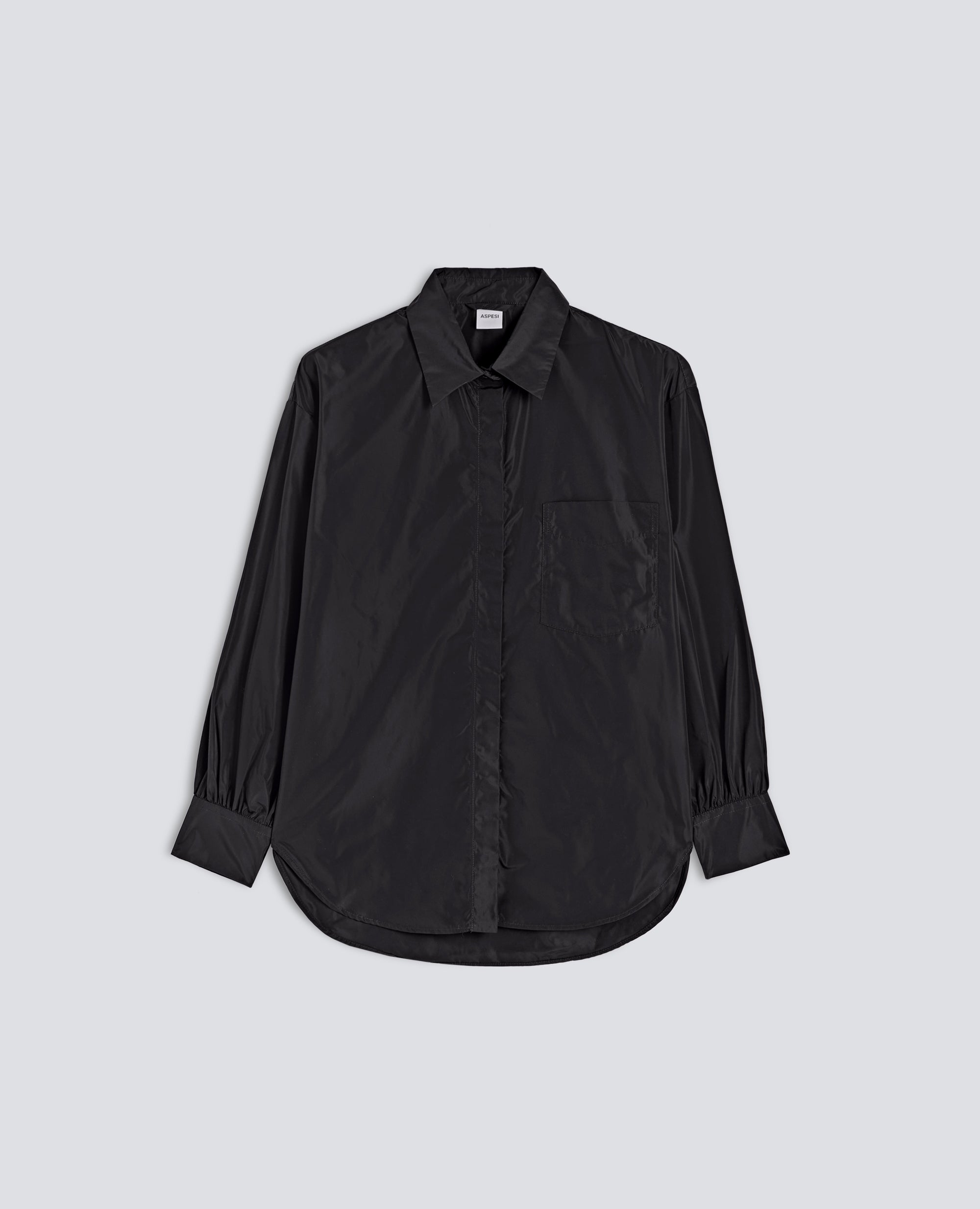 CAMICIA IN TESSUTO TECNICO - NERO - ASPESI