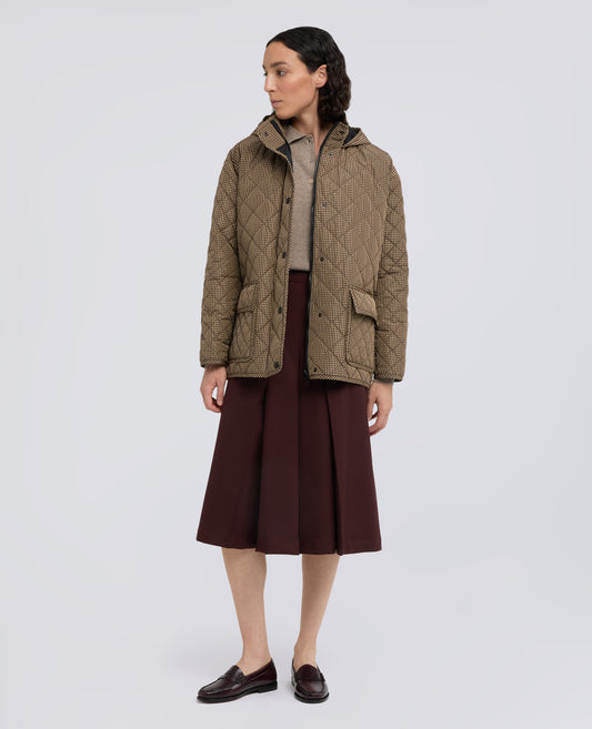 BLOUSON EN TAFFETAS DE POLYESTER TEINT EN FIL - MULTICOLOR - ASPESI