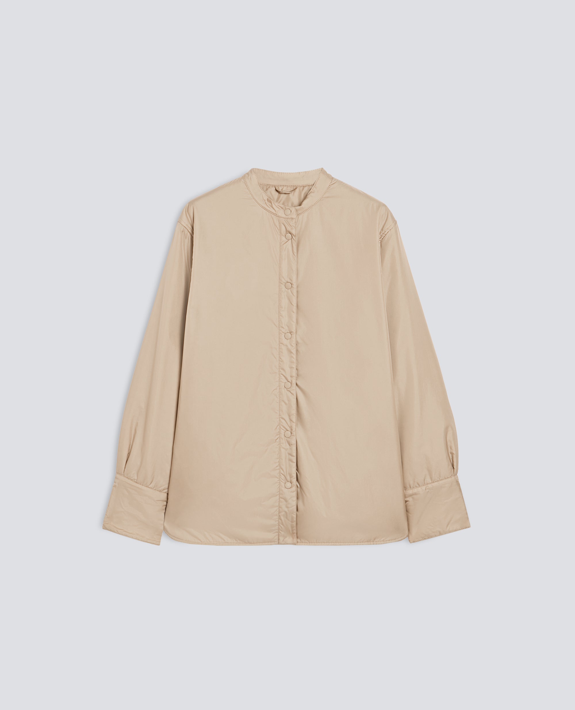 GIACCA CAMICIA -GLUE- IN NYLON  IMBOTTITA CON OVATTA THERMORE - BEIGE - ASPESI
