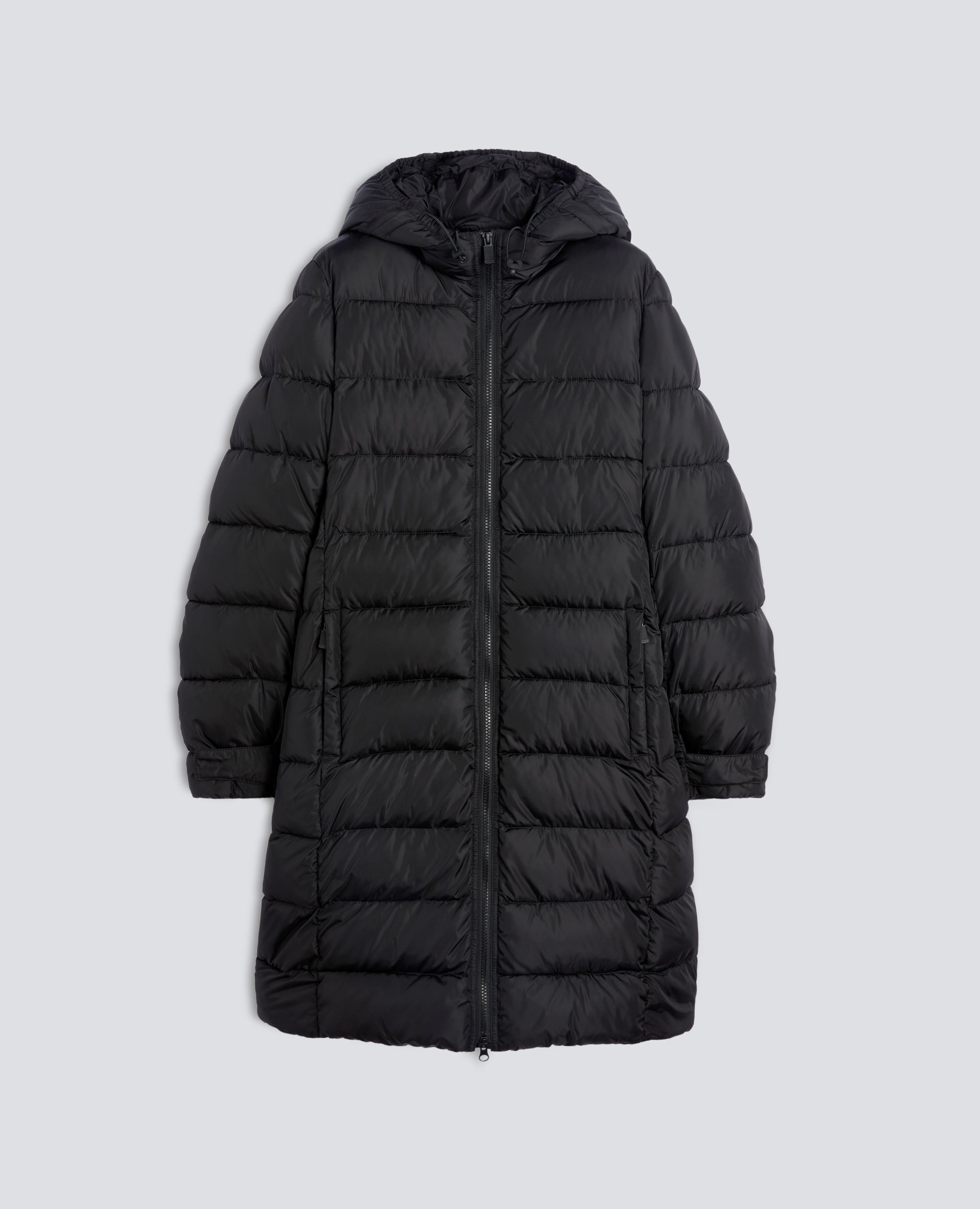 CAPPOTTO TRAPUNTATO IN NYLON RICICLATO - NERO - ASPESI