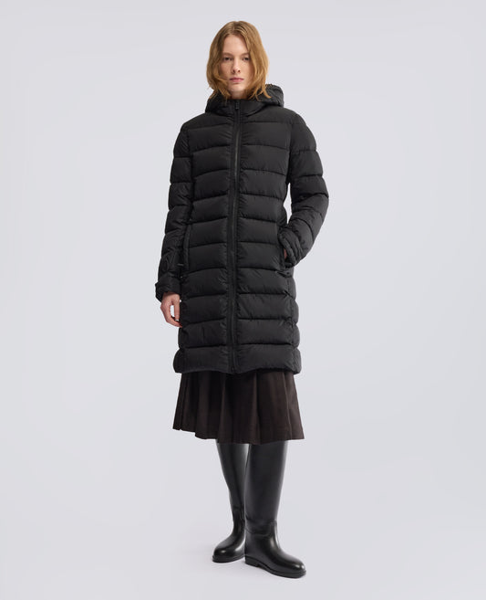 CAPPOTTO TRAPUNTATO IN NYLON RICICLATO - NERO - ASPESI