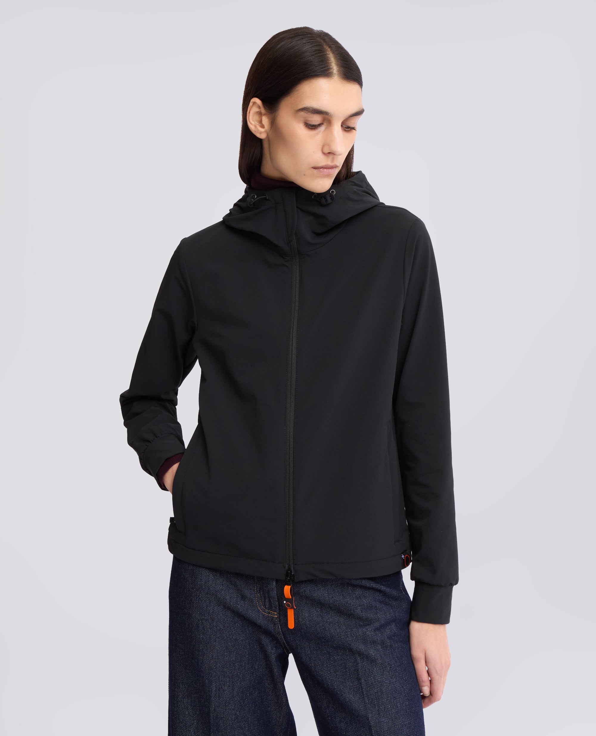 GIUBBOTTO IN NYLON COMFORT - NERO - ASPESI