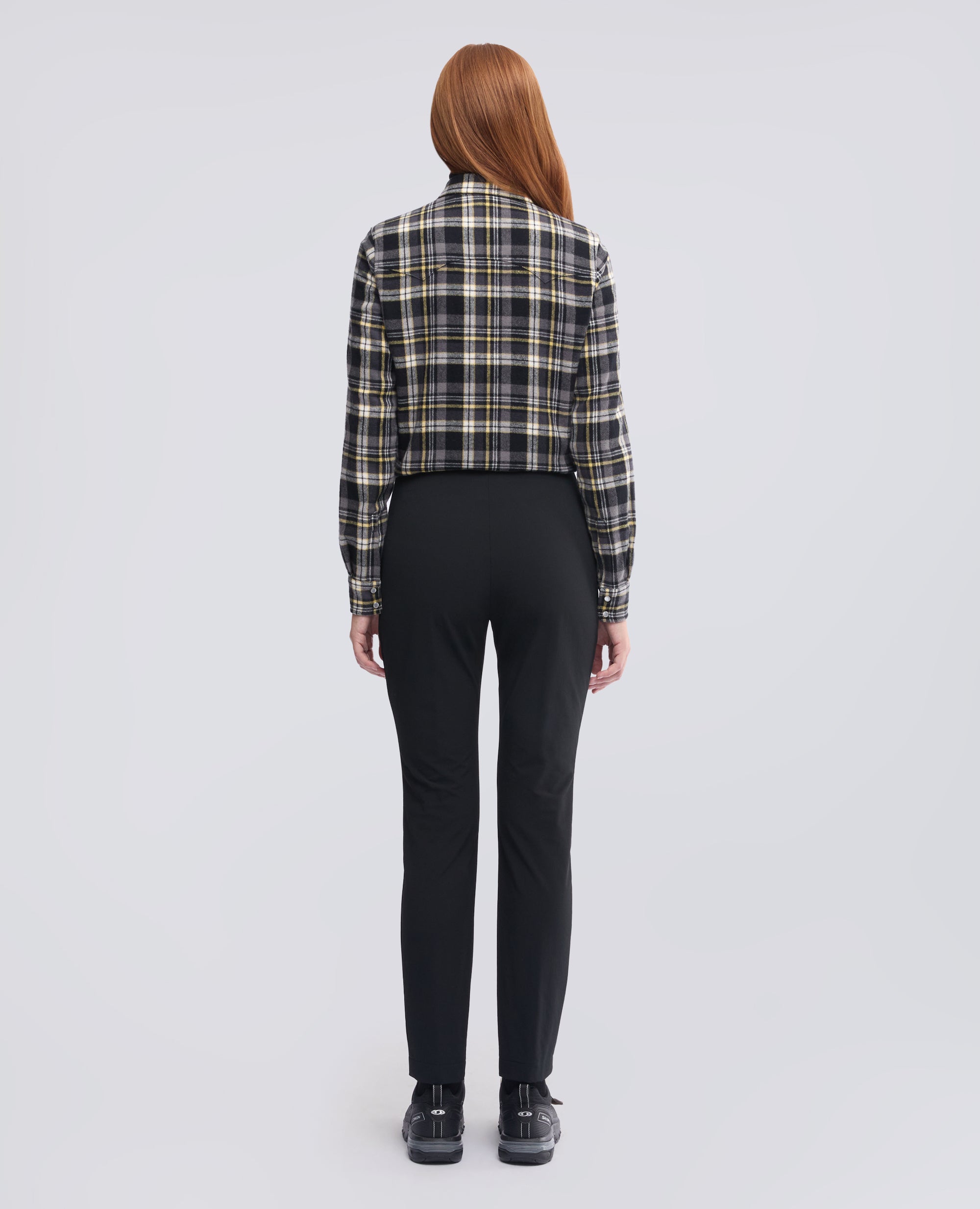 LEGGING-HOSE AUS NYLON COMFORT - SCHWARZ - ASPESI