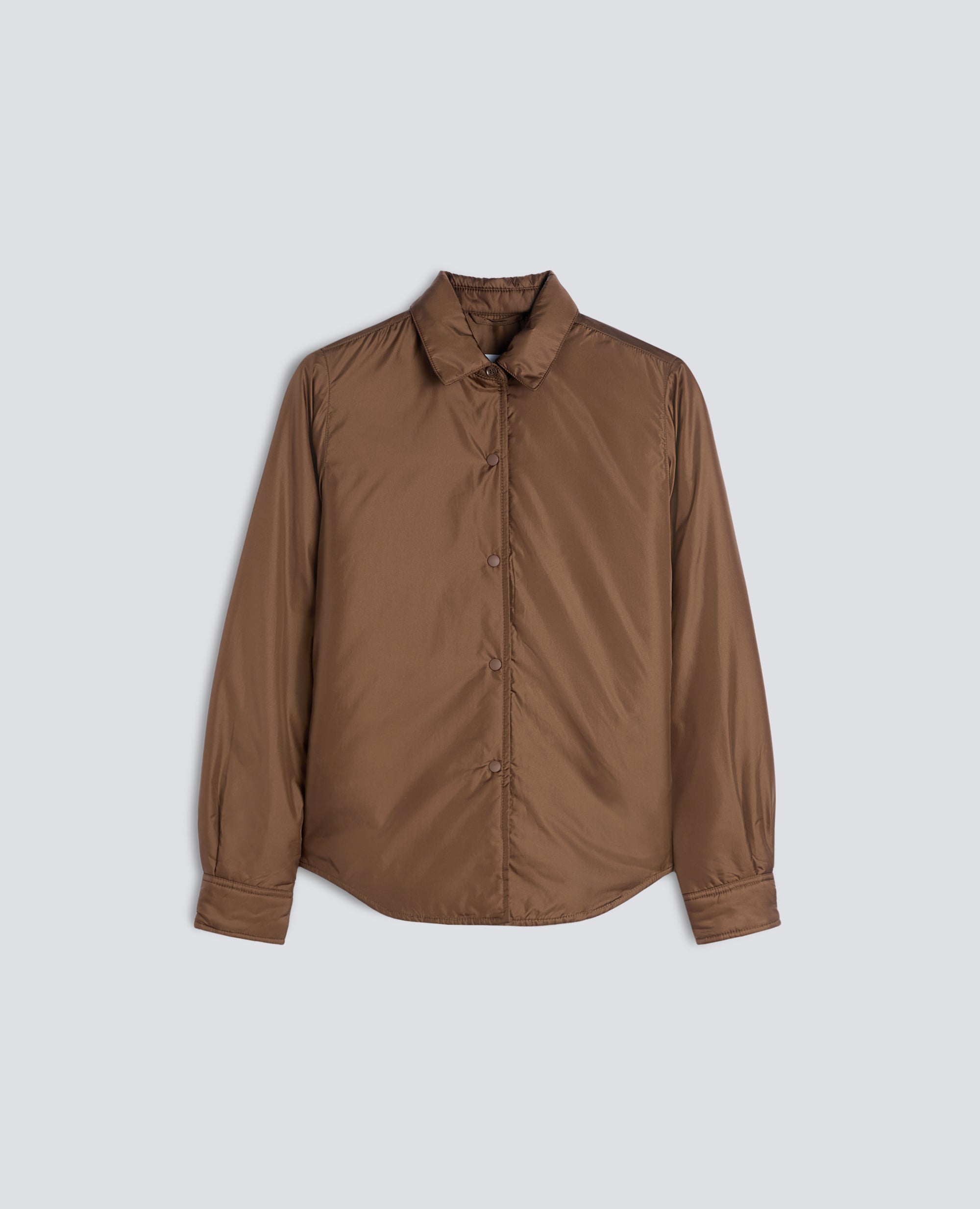 GIACCA CAMICIA GLUE - MARRONE - ASPESI