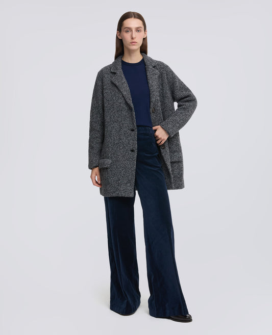 CAPPOTTO IN LANA - GRIGIO