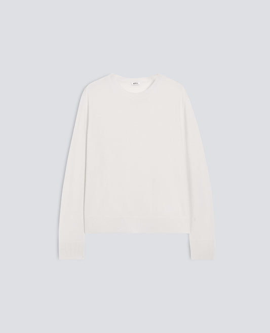 CASHMERE CREW-NECK JUMPER - NATURALE - ASPESI