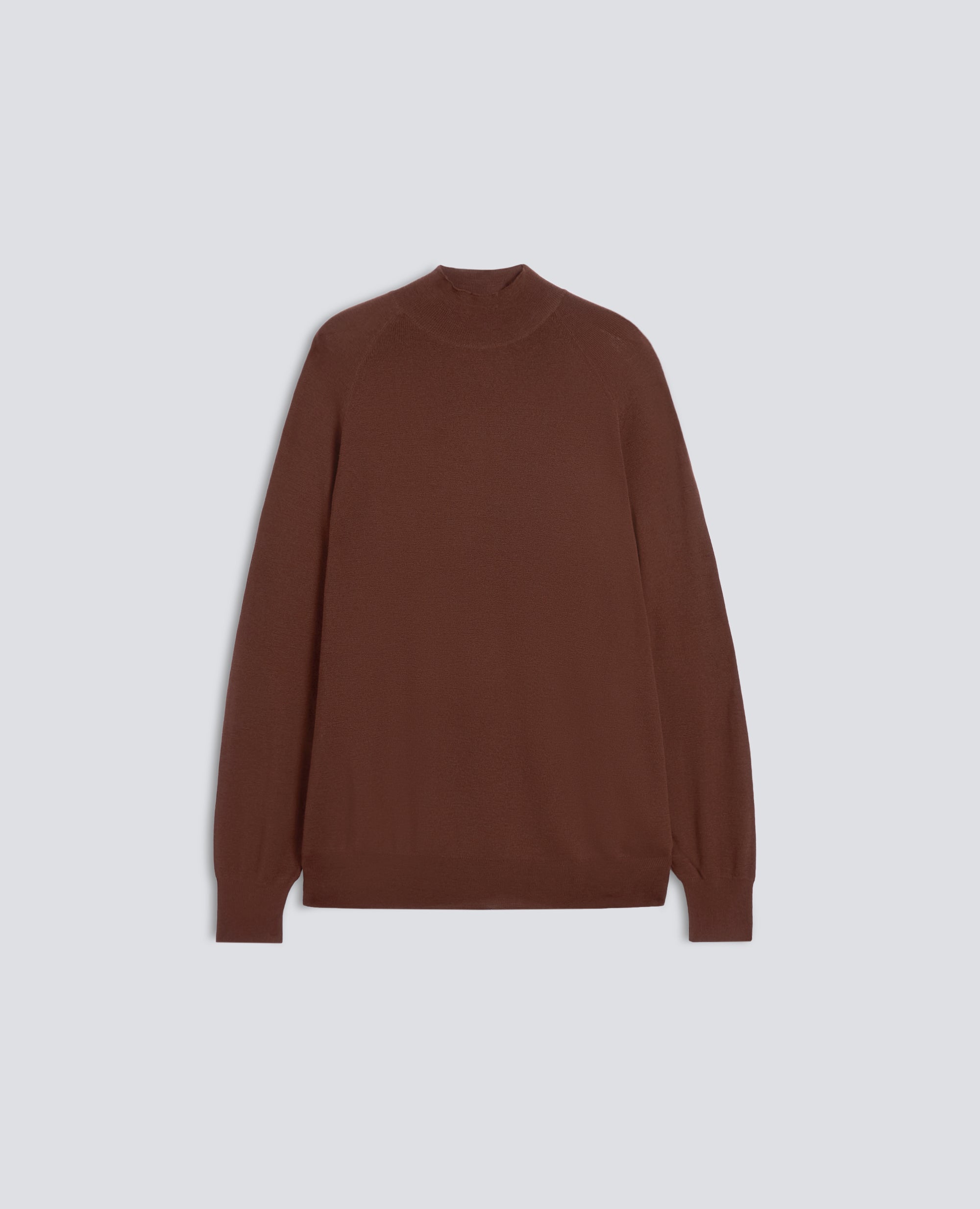 MAGLIA RAGLAN DOLCEVITA IN LANA MERINO - BRAUN - ASPESI