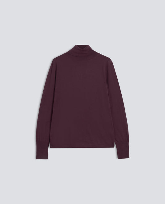 MAGLIA DOLCEVITA IN LANA MERINOS - BARBERA