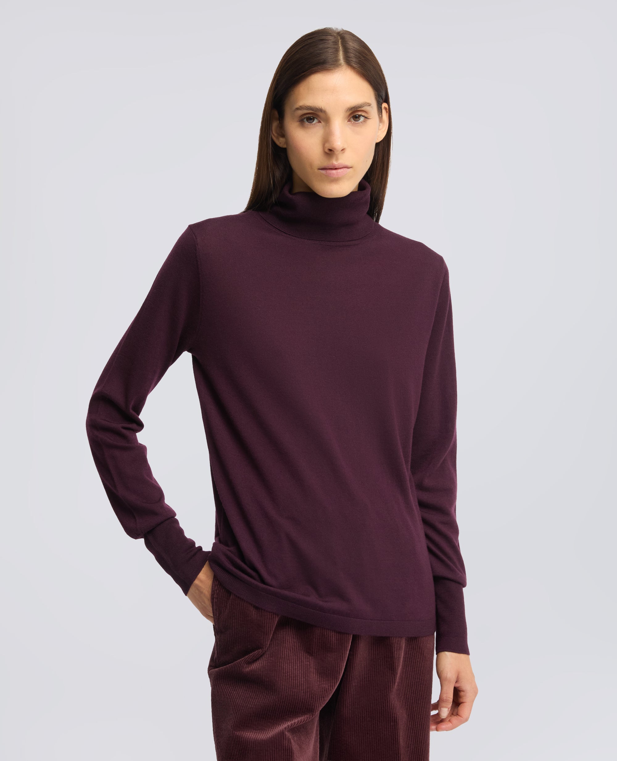 MAGLIA DOLCEVITA IN LANA MERINOS - BARBERA - ASPESI