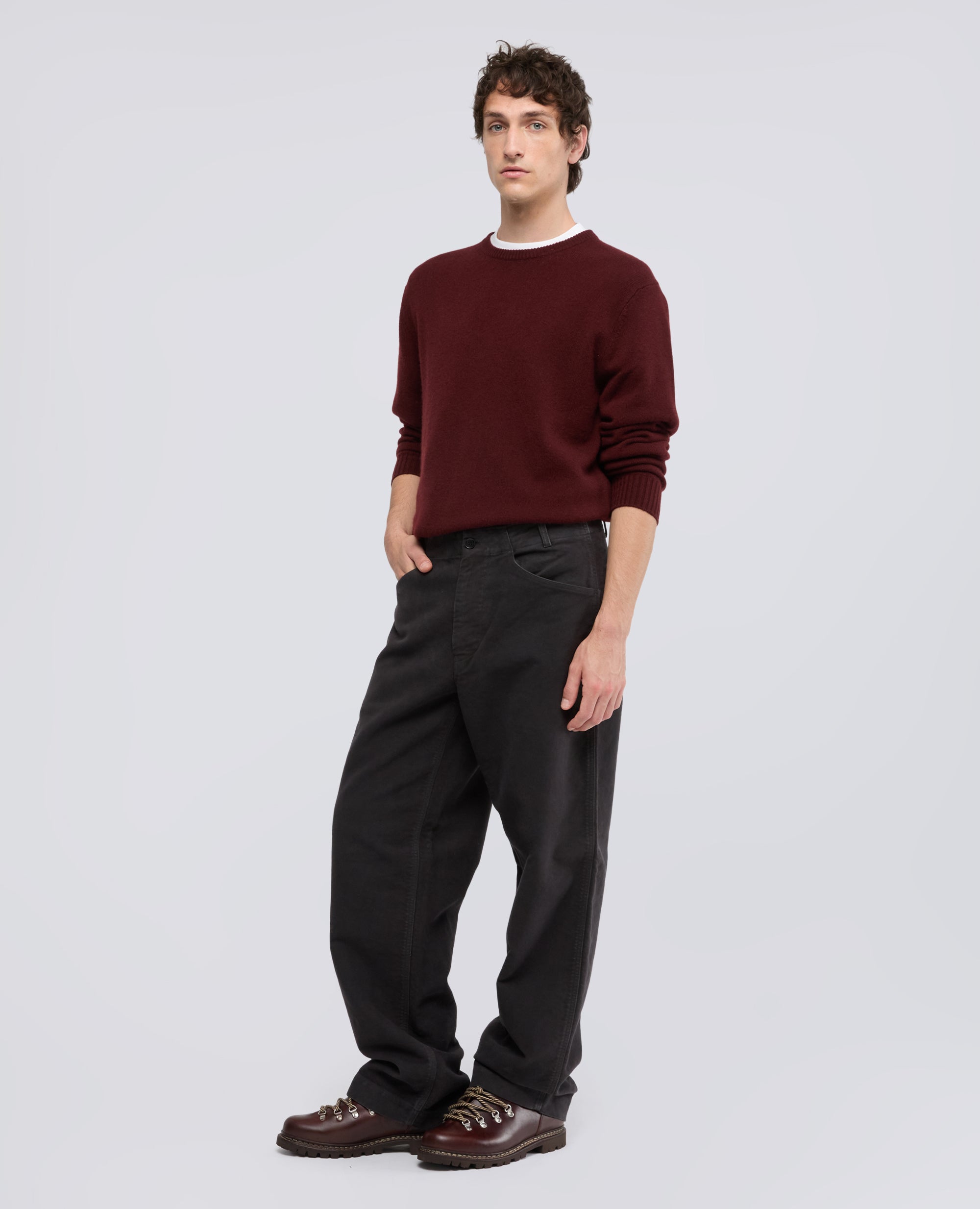 MAGLIA GIROCOLLO IN CASHMERE - BARBERA - ASPESI