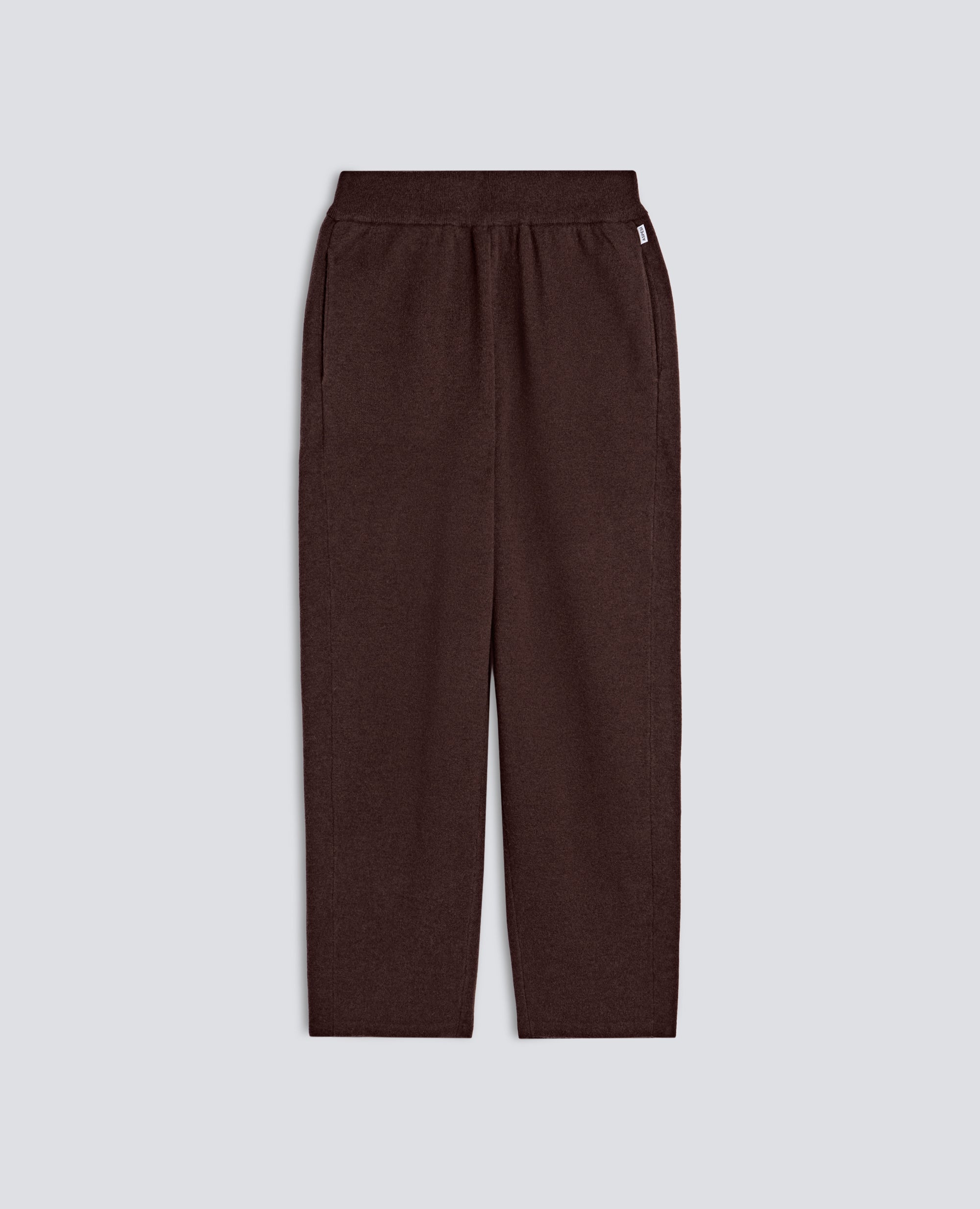 PANTALONE IN LANA E COTONE - MARRONE - ASPESI