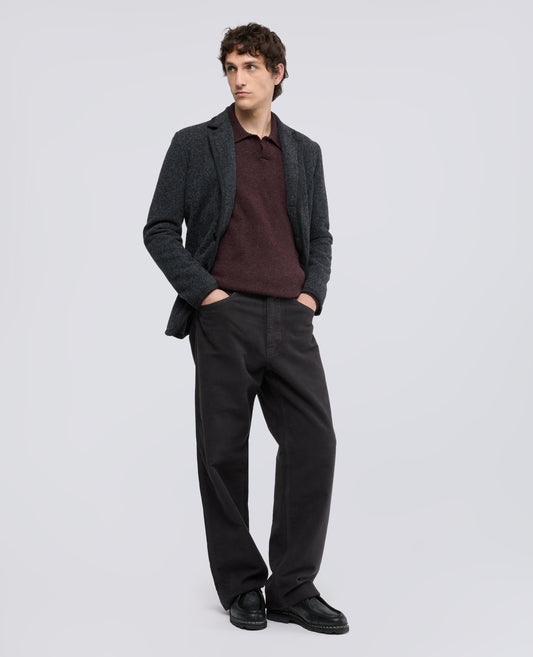 POLO REALIZZATA IN MISTO LANA E NYLON - BARBERA