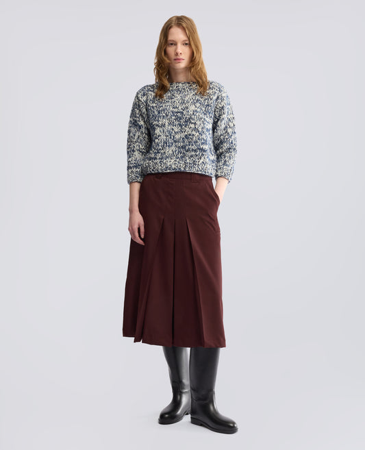 MAGLIA IN LANA VERGINE E MOHAIR FATTA A MANO - MULTICOLOR - ASPESI