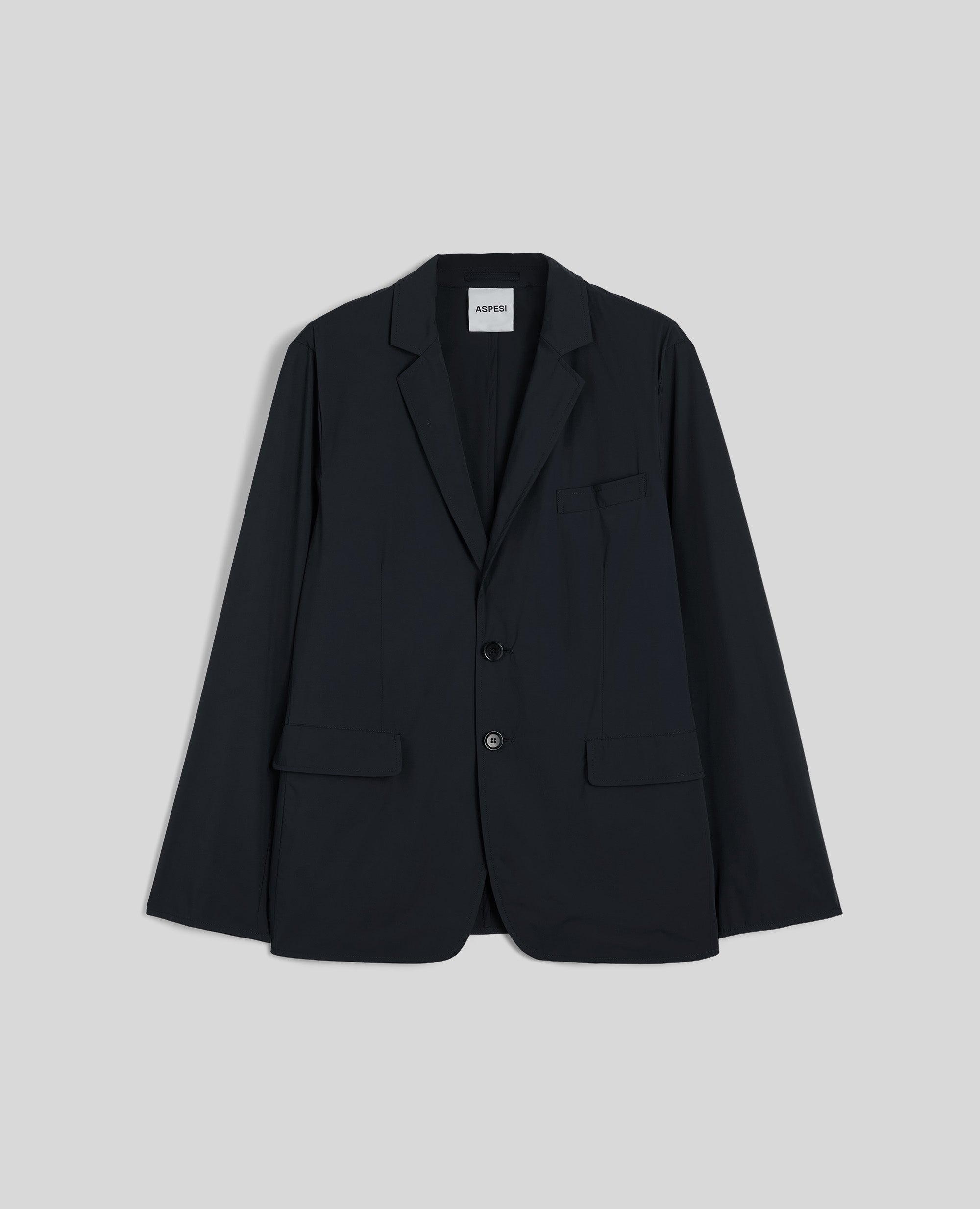 BLAZER IN NYLON STRETCH-NAVY-NAVY-AZUL MARINO-NAVY-NAVY