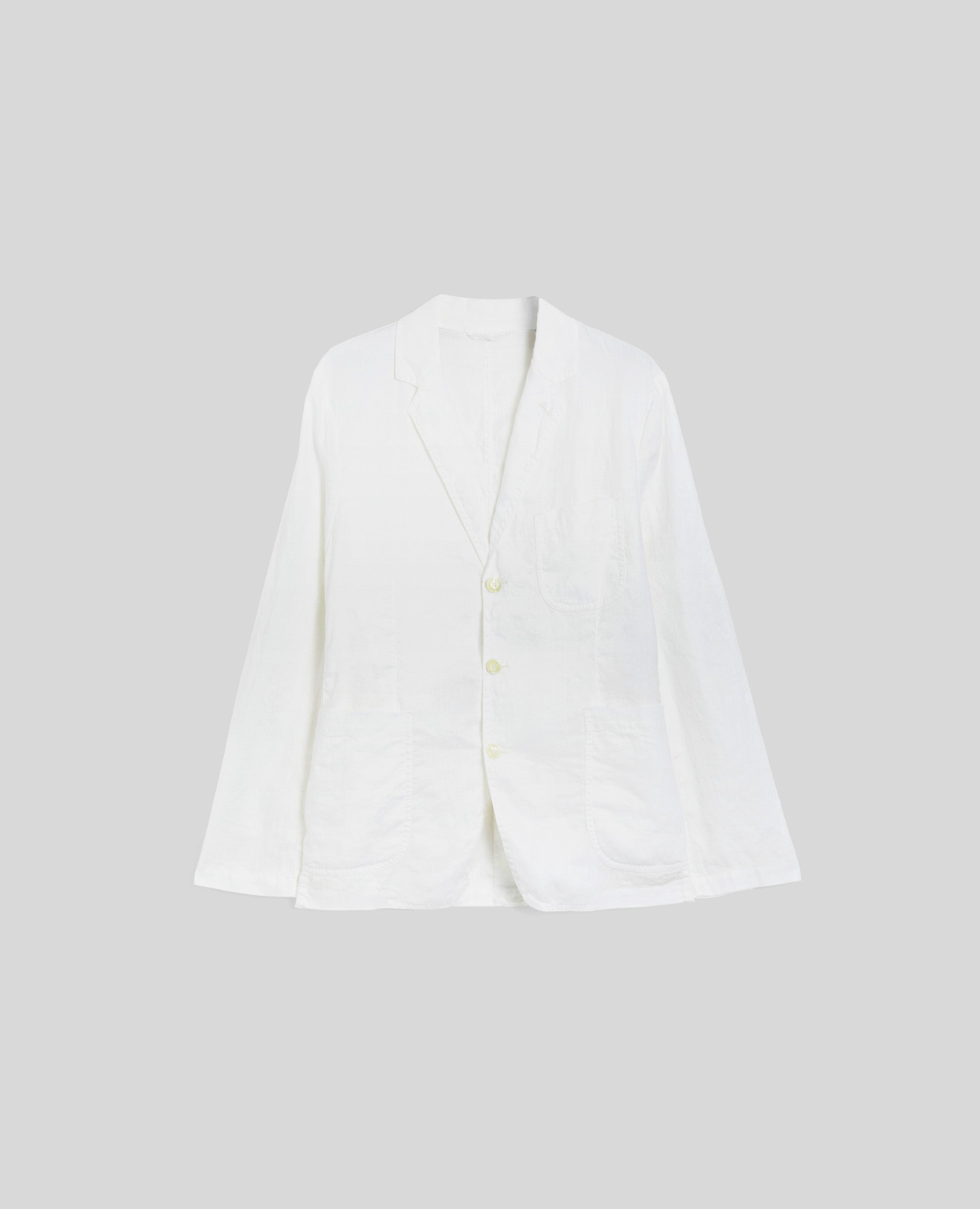 BLAZER SAMURAKI IN LINO-BIANCO-WHITE-BLANCO-WEISS-BLANC