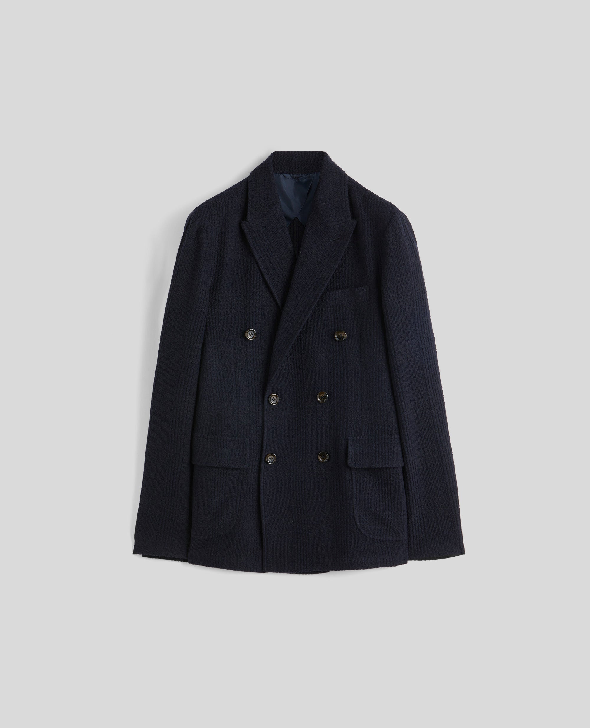 BLAZER SUGIMOTO WINT DOPPIOPETTO-NAVY-NAVY-AZUL MARINO-NAVY-NAVY