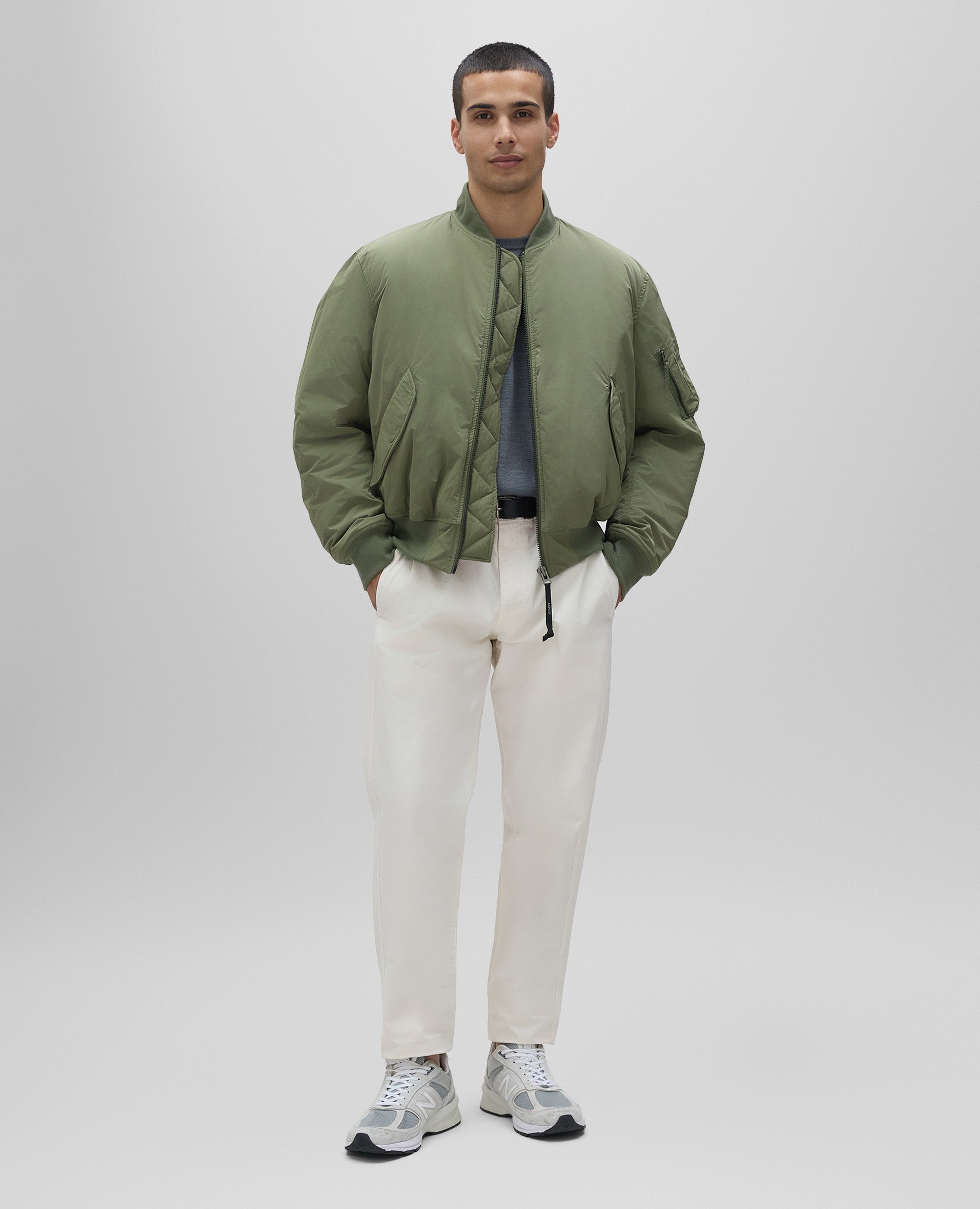 Gunner ii taffeta bomber jacket | Aspesi