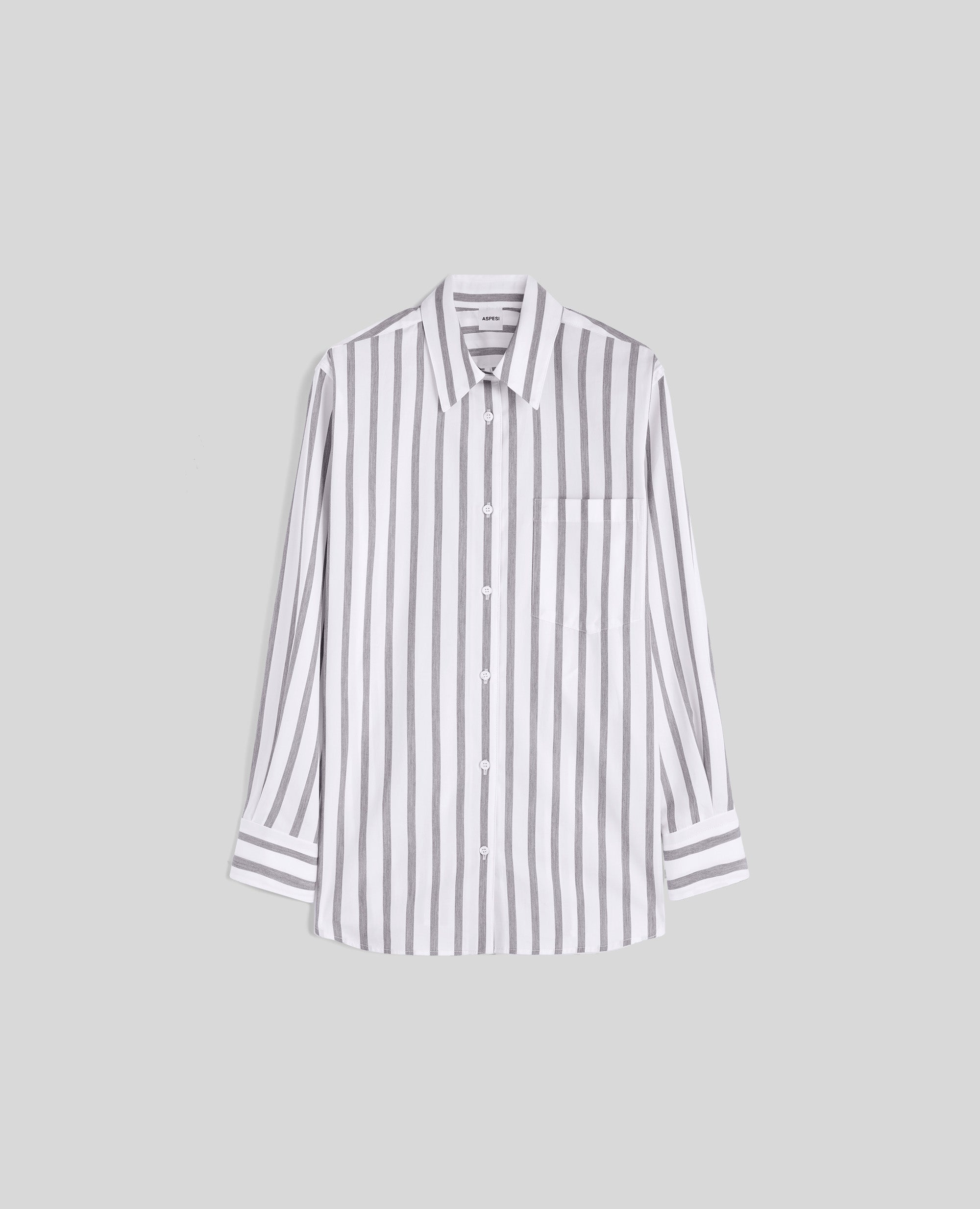 CAMICIA A RIGHE-RIGA GRIGIA-STRIPE GREY-RIGA GRIGIA-RIGA GRIGIA-RIGA GRIGIA