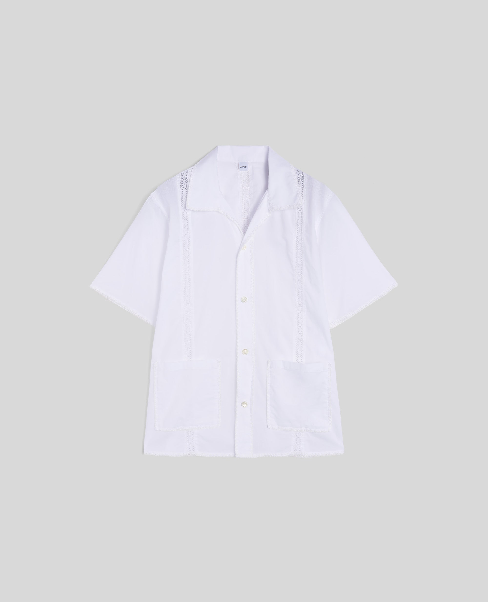 CAMICIA TAMARAMA IN CHAMBRAY DI COTONE-BIANCO-WHITE-BLANCO-WEISS-BLANC