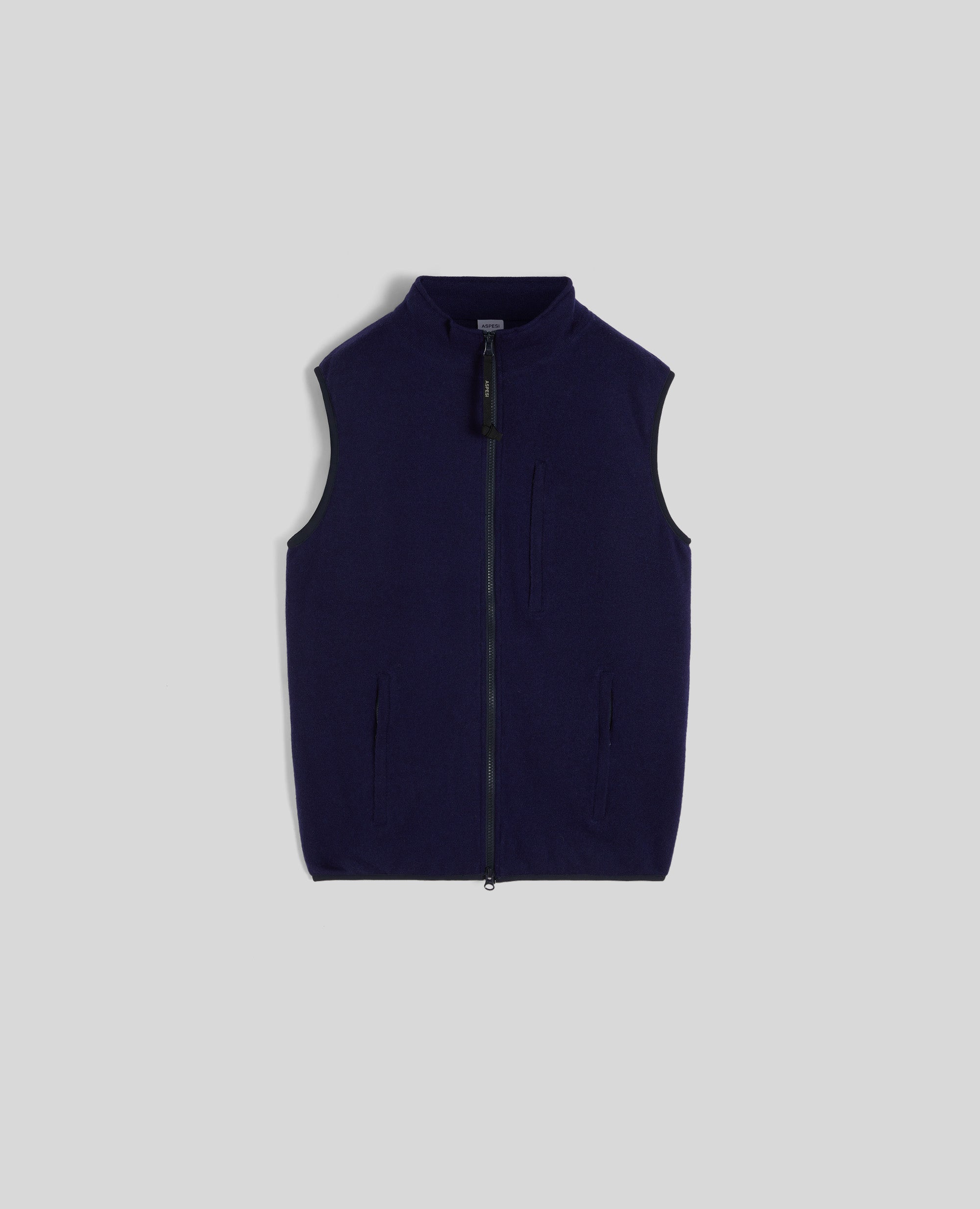 Gilet in lana merino Super Geelong-NAVY-NAVY-AZUL MARINO-NAVY-NAVY