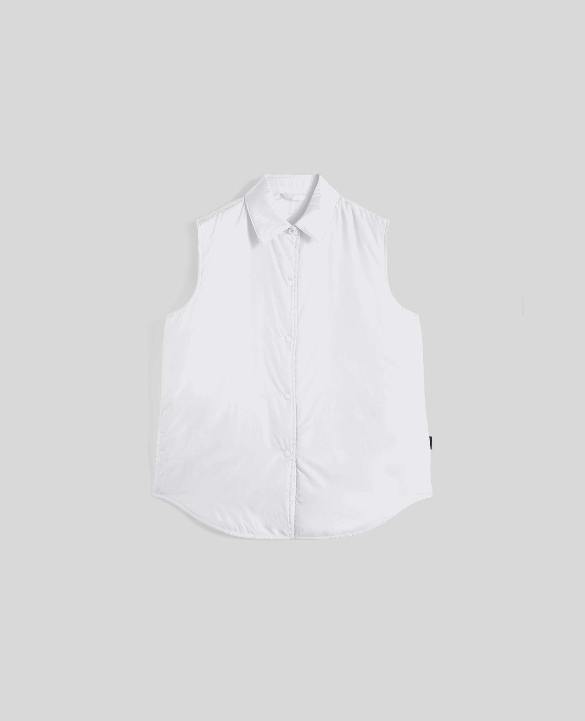 GILET IN NYLON-BIANCO-WHITE-BLANCO-WEISS-BLANC