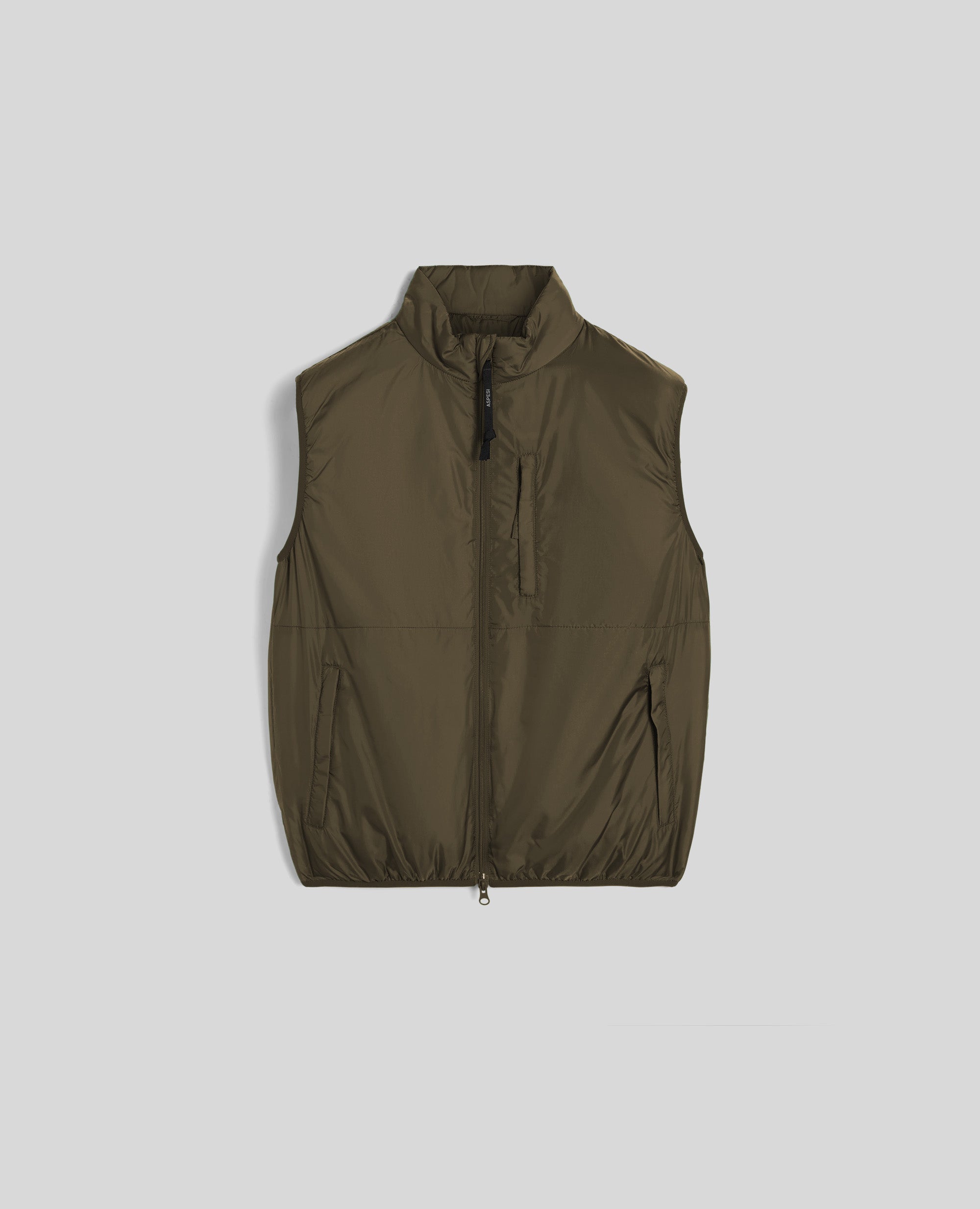 GILET JIL IN NYLON-MILITARE-MILITARY-MILITAR-MILITAR-MILITAIRE