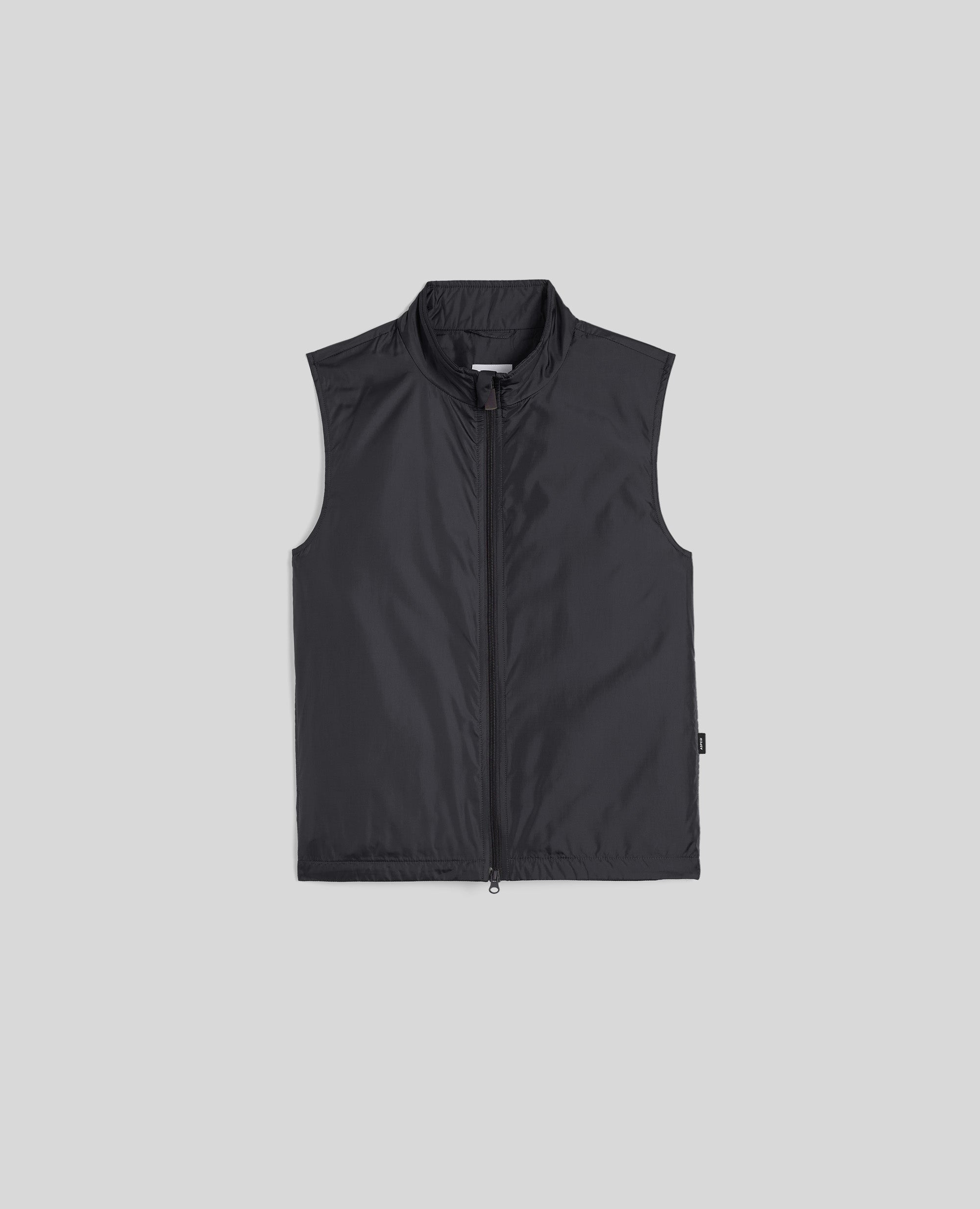 GILET VERNES IN NYLON-NERO-BLACK-NEGRO-SCHWARZ-NOIR