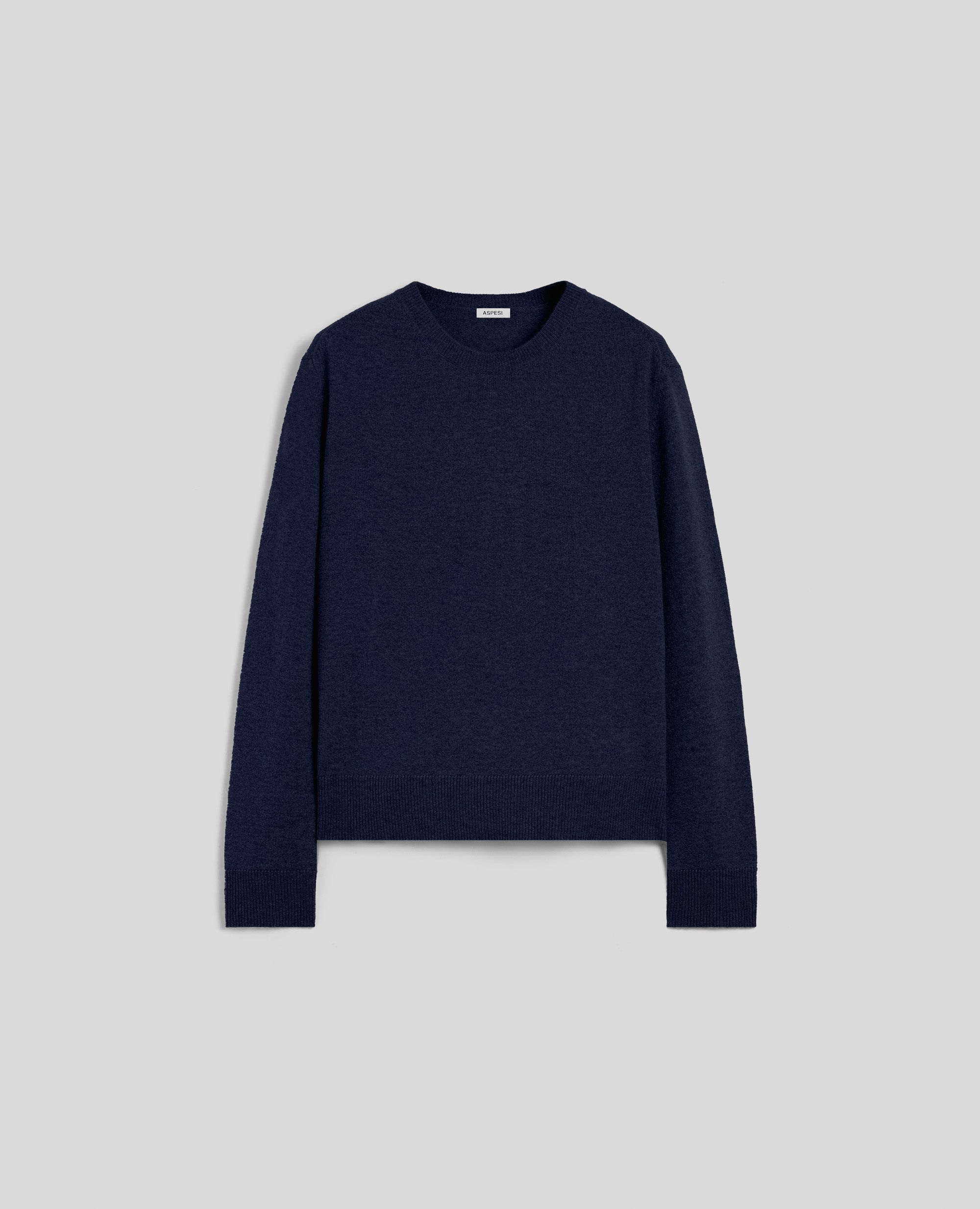 MAGLIA GIROCOLLO IN CASHMERE-NAVY-NAVY-AZUL MARINO-NAVY-NAVY