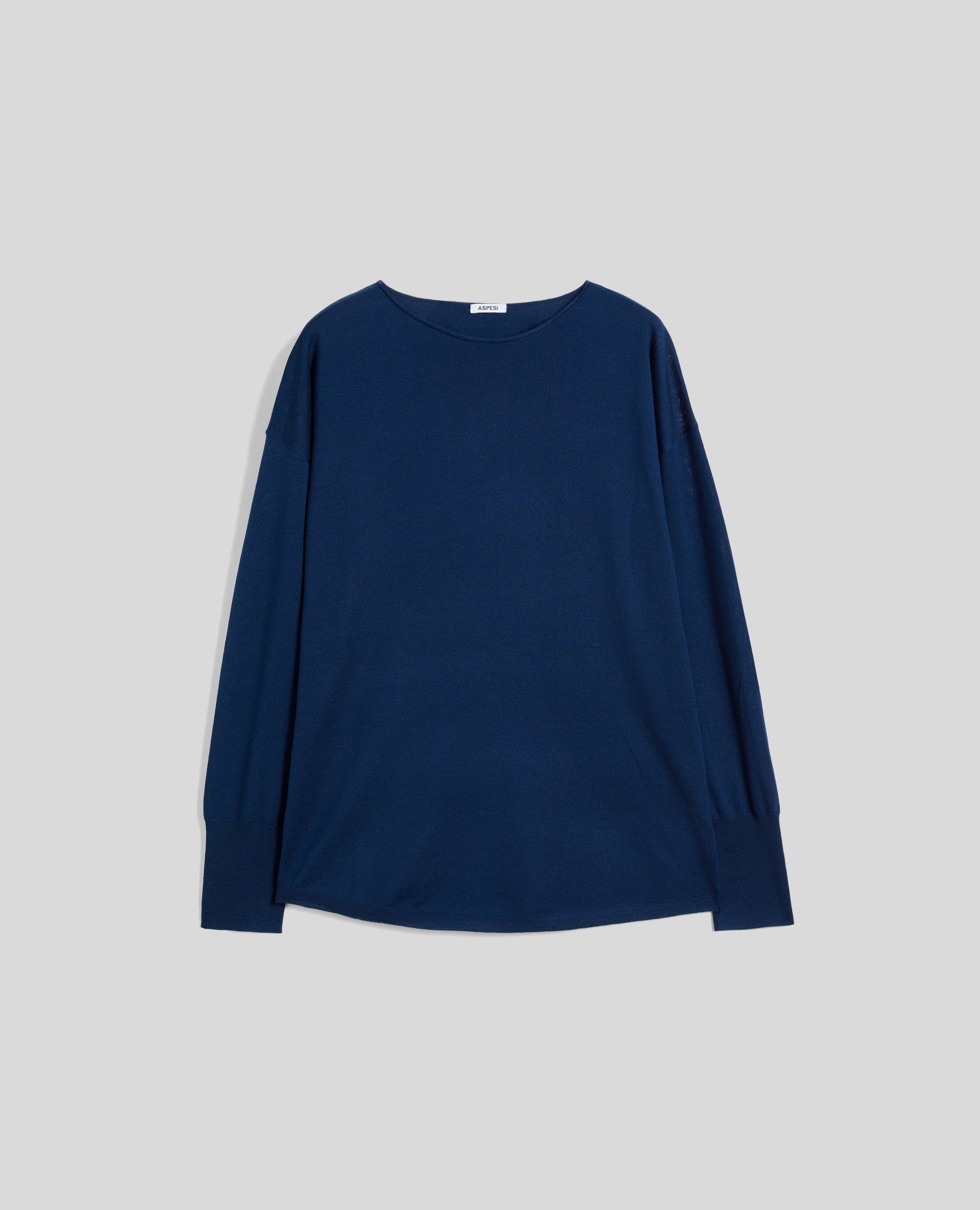 maglia in lana merino-BLU-BLUE-AZUL-BLAU-BLEU