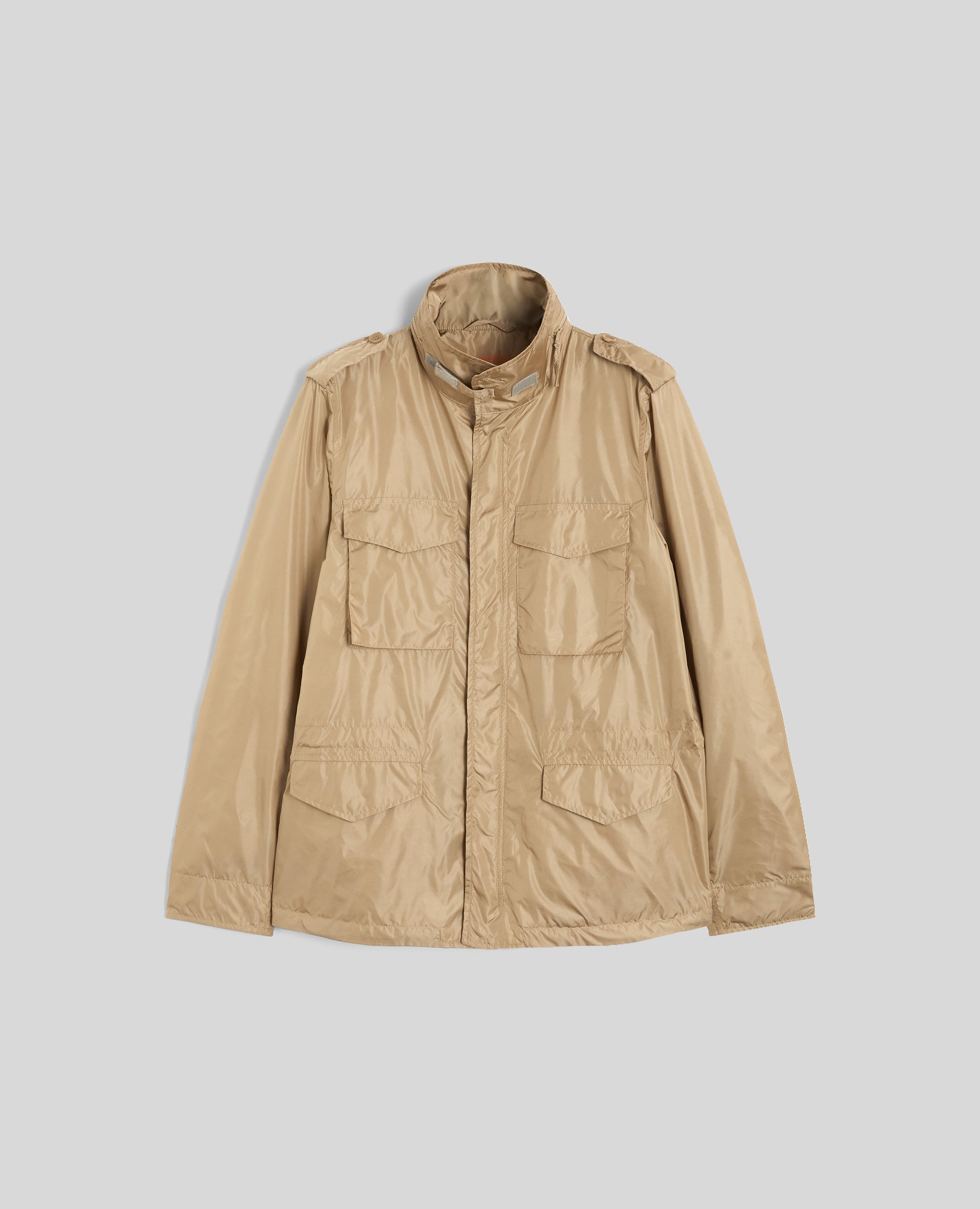 MINI FIELD JACKET FODERATO-BEIGE-BEIGE-BEIS-BEIGE-BEIGE