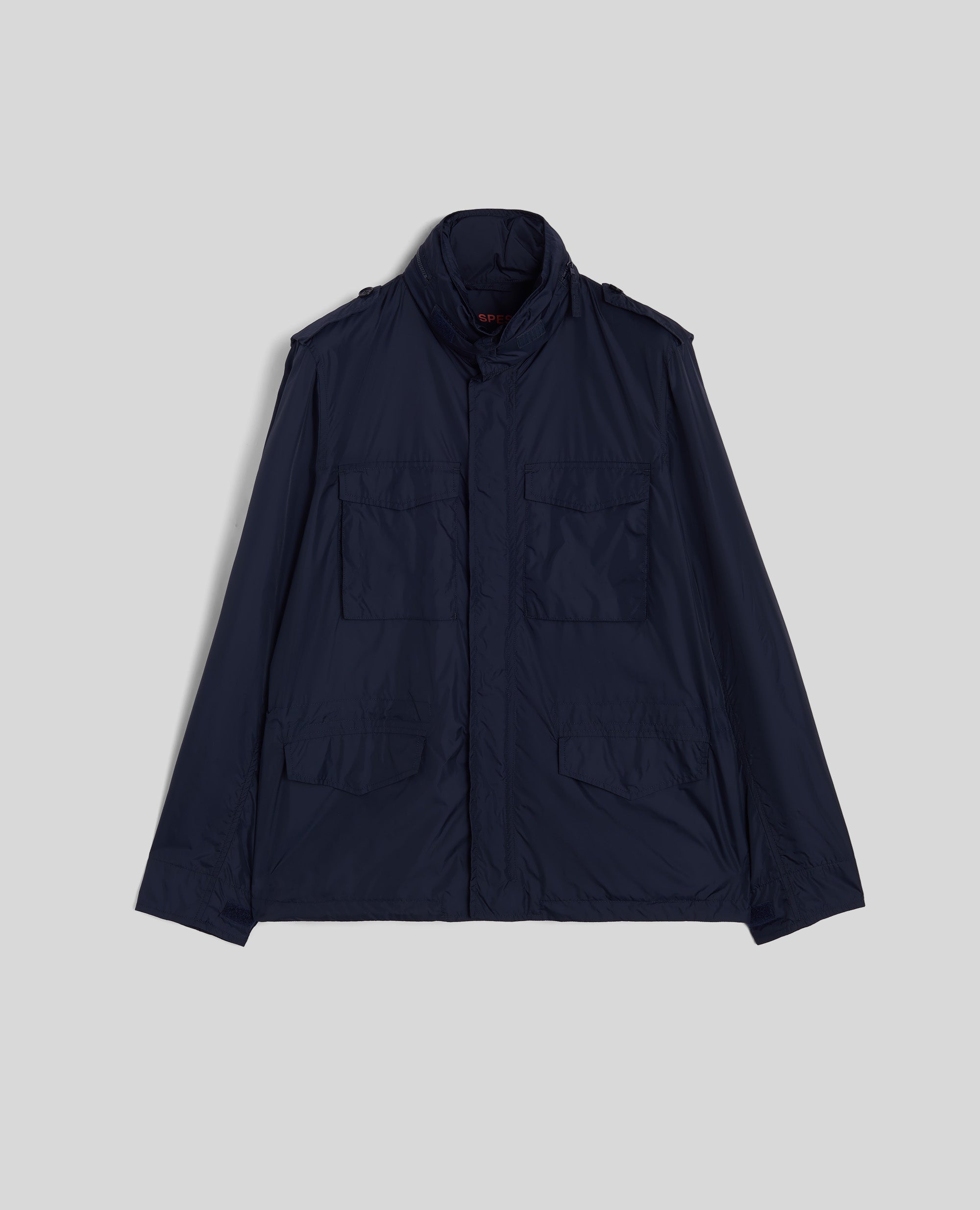 MINI FIELD JACKET FODERATO-NAVY-NAVY-AZUL MARINO-NAVY-NAVY