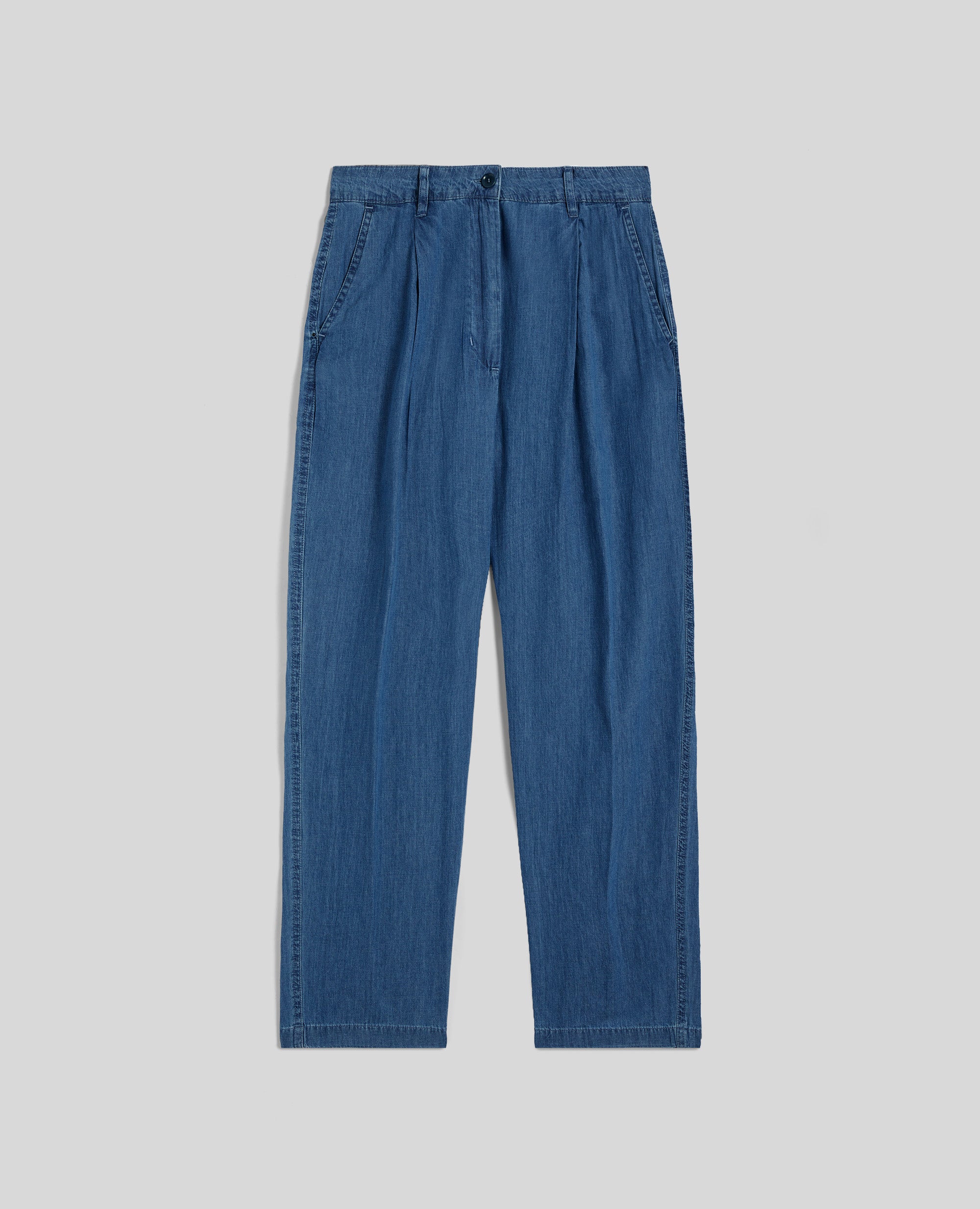 PANTALONE CHINO IN DENIM-DENIM-DENIM-DENIM-DENIM-DENIM