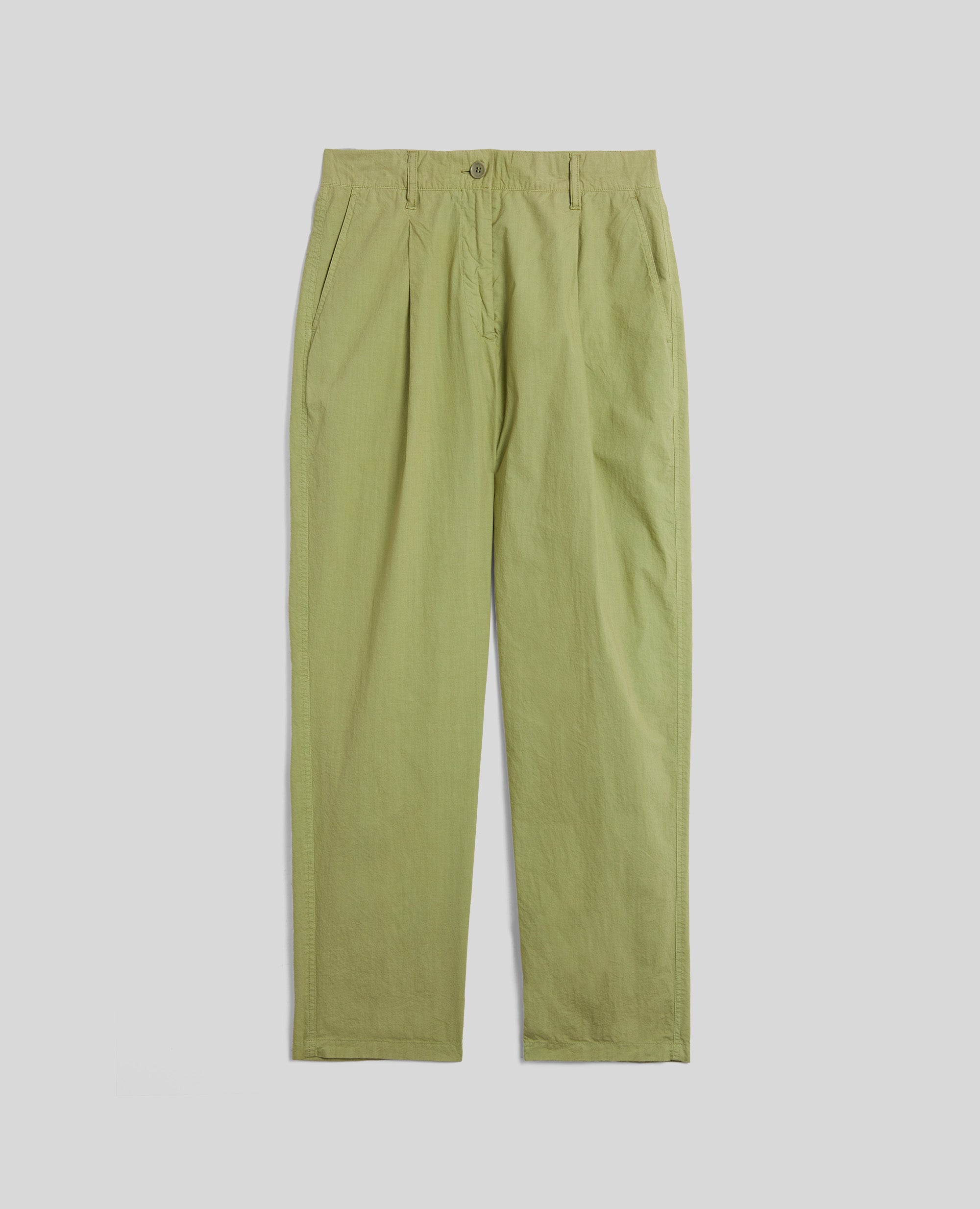 PANTALONE CHINO IN POPELINE DI COTONE-PISTACCHIO-PISTACCHIO-PISTACCHIO-PISTACCHIO-PISTACCHIO