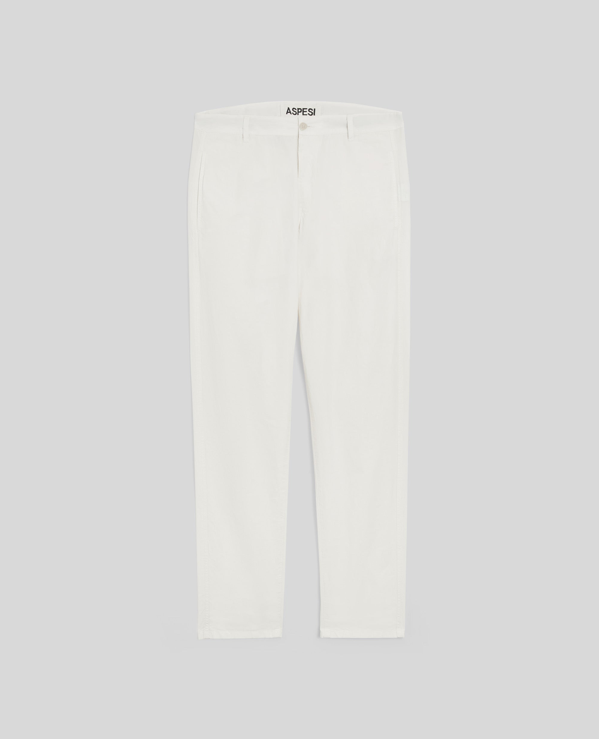 PANTALONE CHINO IN POPELINE DI COTONE-NATURALE-NATURAL-NATURAL-NATURLICH-NATUREL