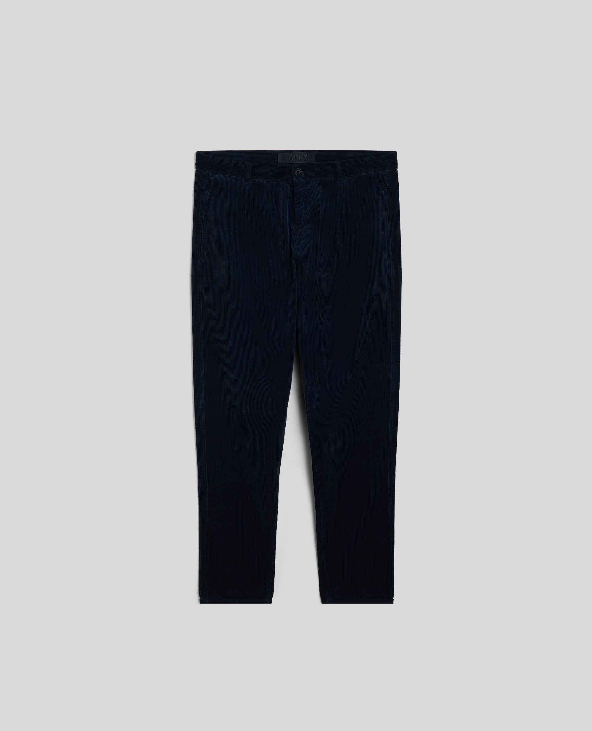 PANTALONE CHINO IN VELLUTO A COSTE-NAVY-NAVY-AZUL MARINO-NAVY-NAVY