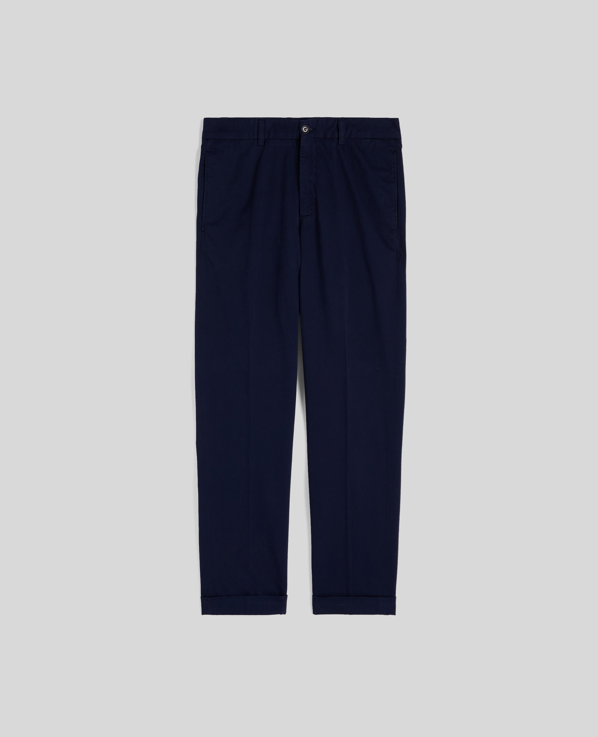 PANTALONE DOVER IN TWILL DI COTONE-BLUETTE-LIGHT BLUE-AZUL CLARO-HELLBLAU-BLEU