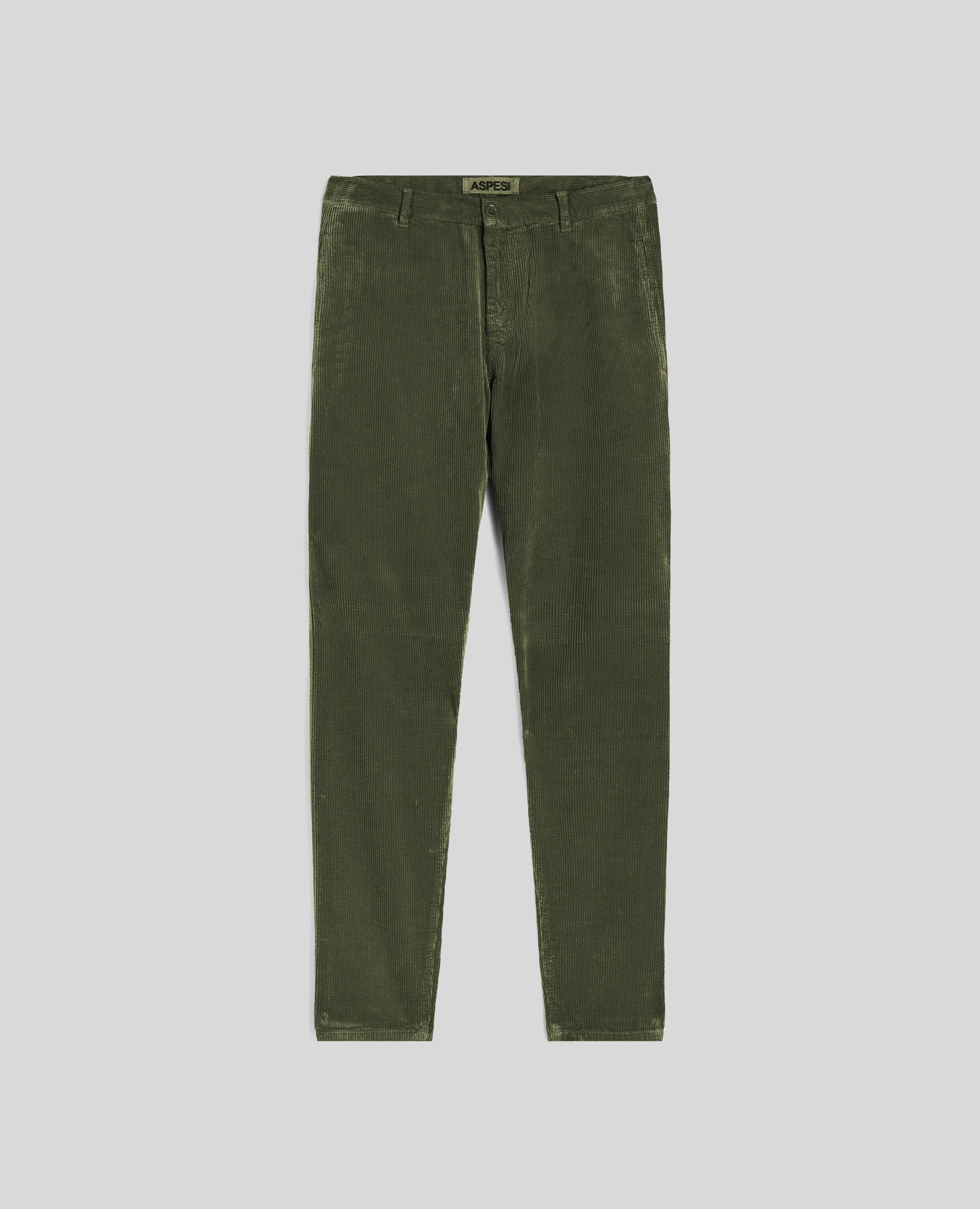 Pantalone Funzionale in velluto a coste tinto in capo-SALVIA-SAGE GREEN-ARENA-SALBEIGRUN-SAUGE