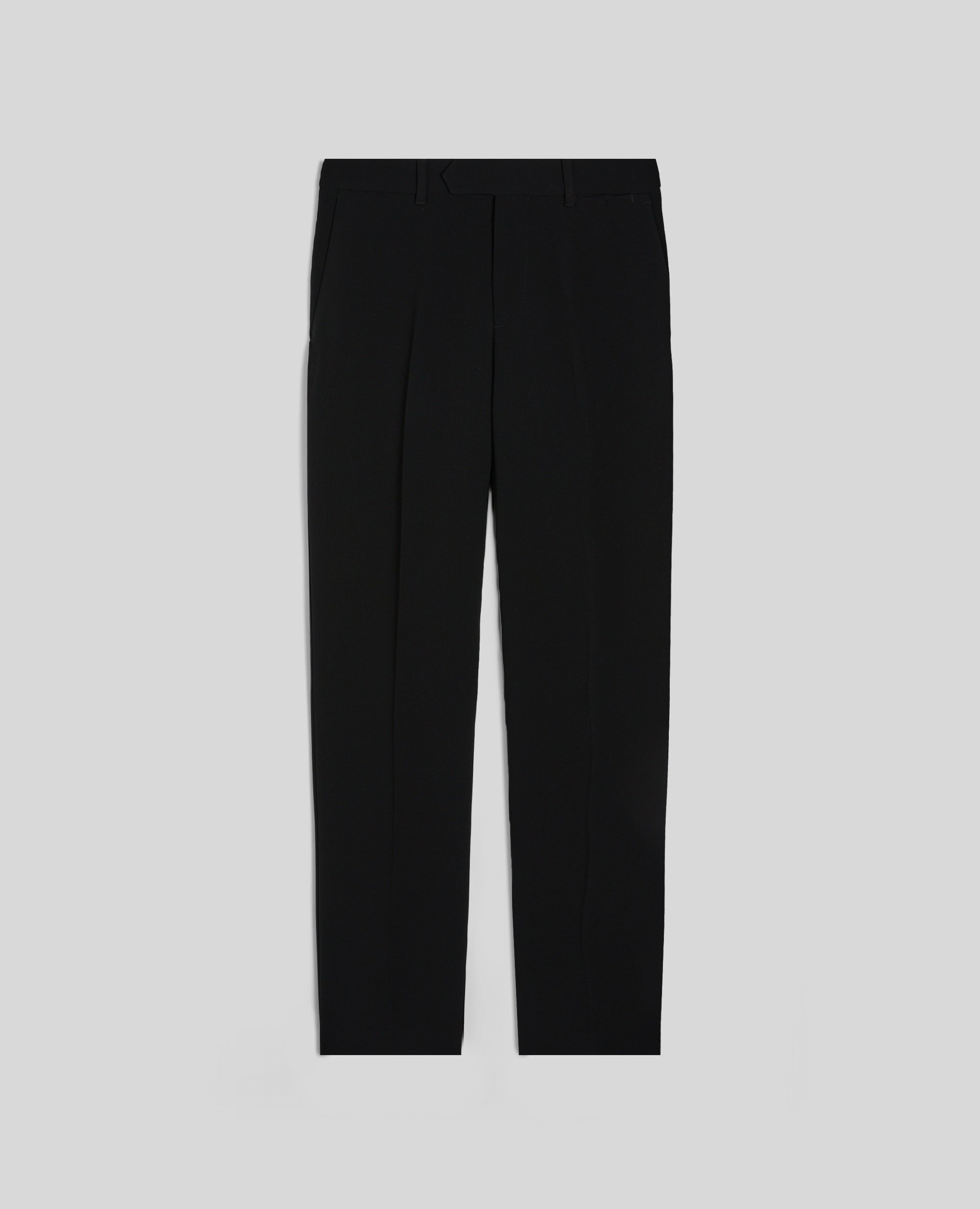 PANTALONE IN CREPE CADY-NERO-BLACK-NEGRO-SCHWARZ-NOIR