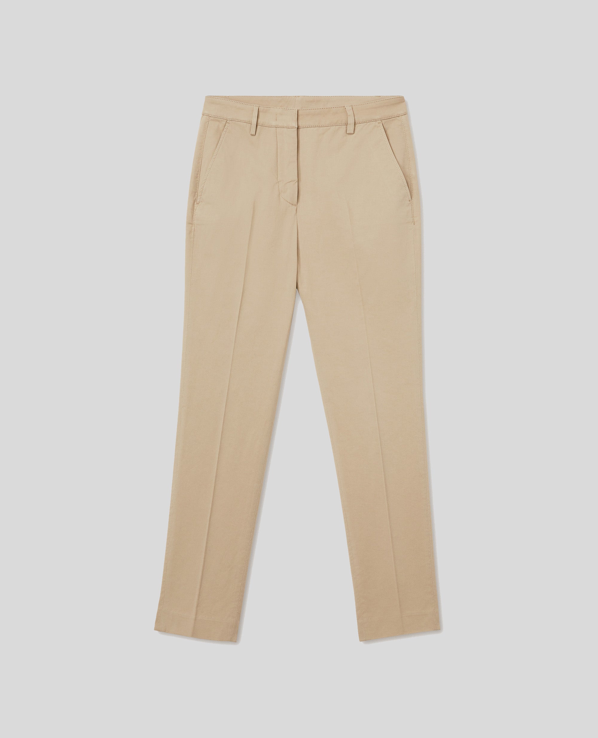 PANTALONE IN GABARDINA-COLONIALE-COLONIAL BEIGE-COLONIAL-KOLONIALBEIGE-COLONIAL