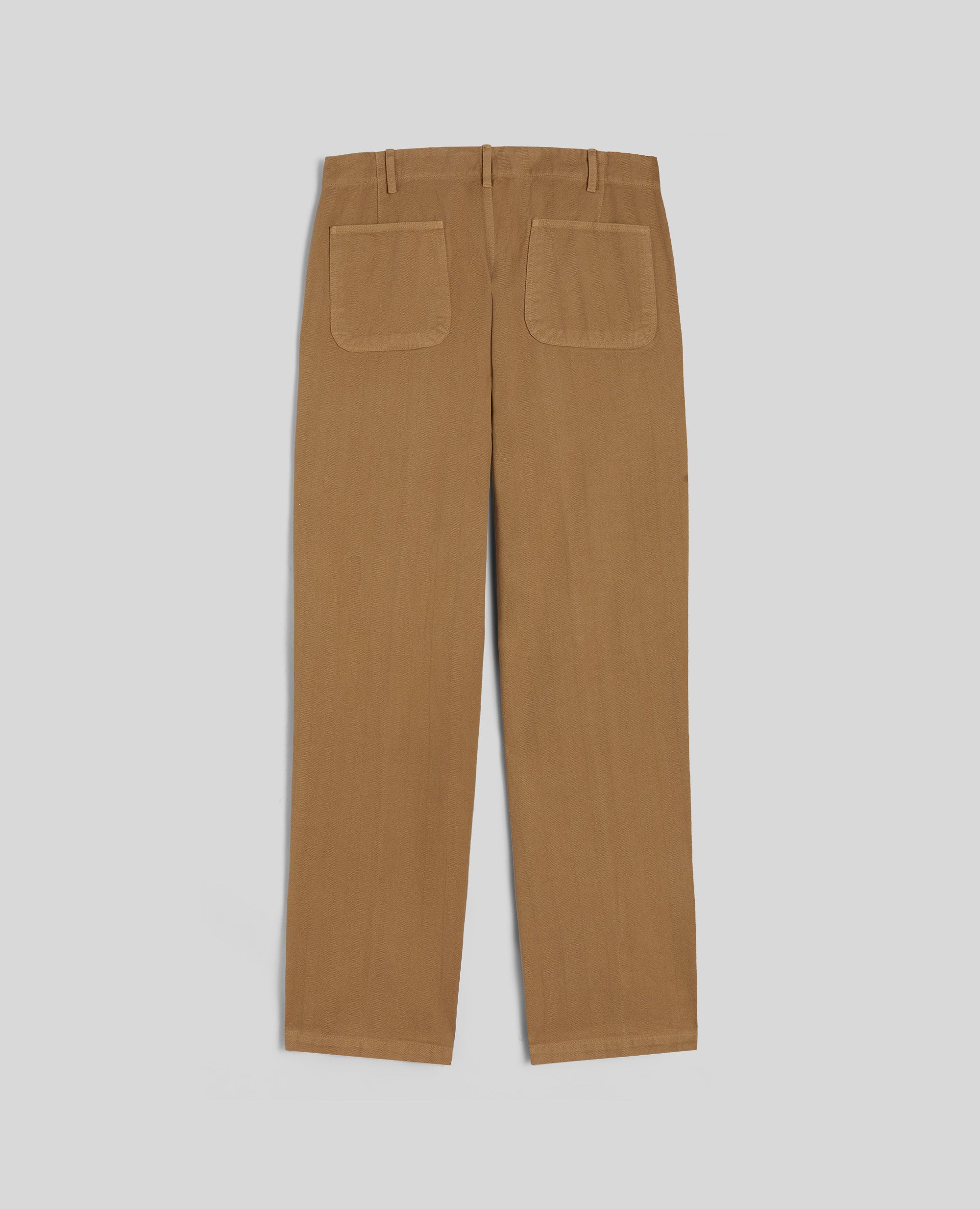 Pantalone Shepard in cotone tinto capo-CAMMELLO-CAMEL-CAMELLO-KAMEL-CAMEL