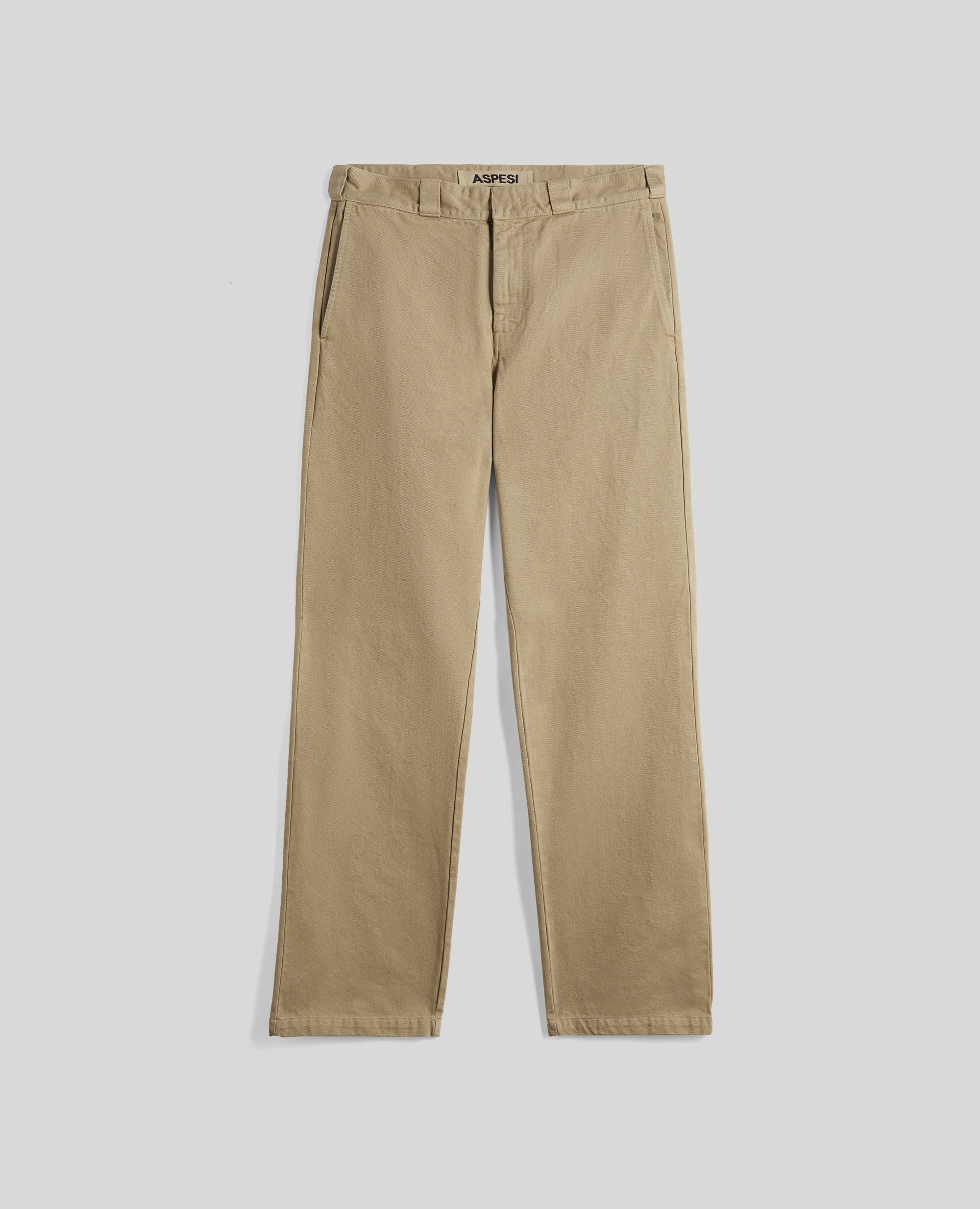 PANTALONI IN COTONE STONEWASHED-BEIGE-BEIGE-BEIS-BEIGE-BEIGE