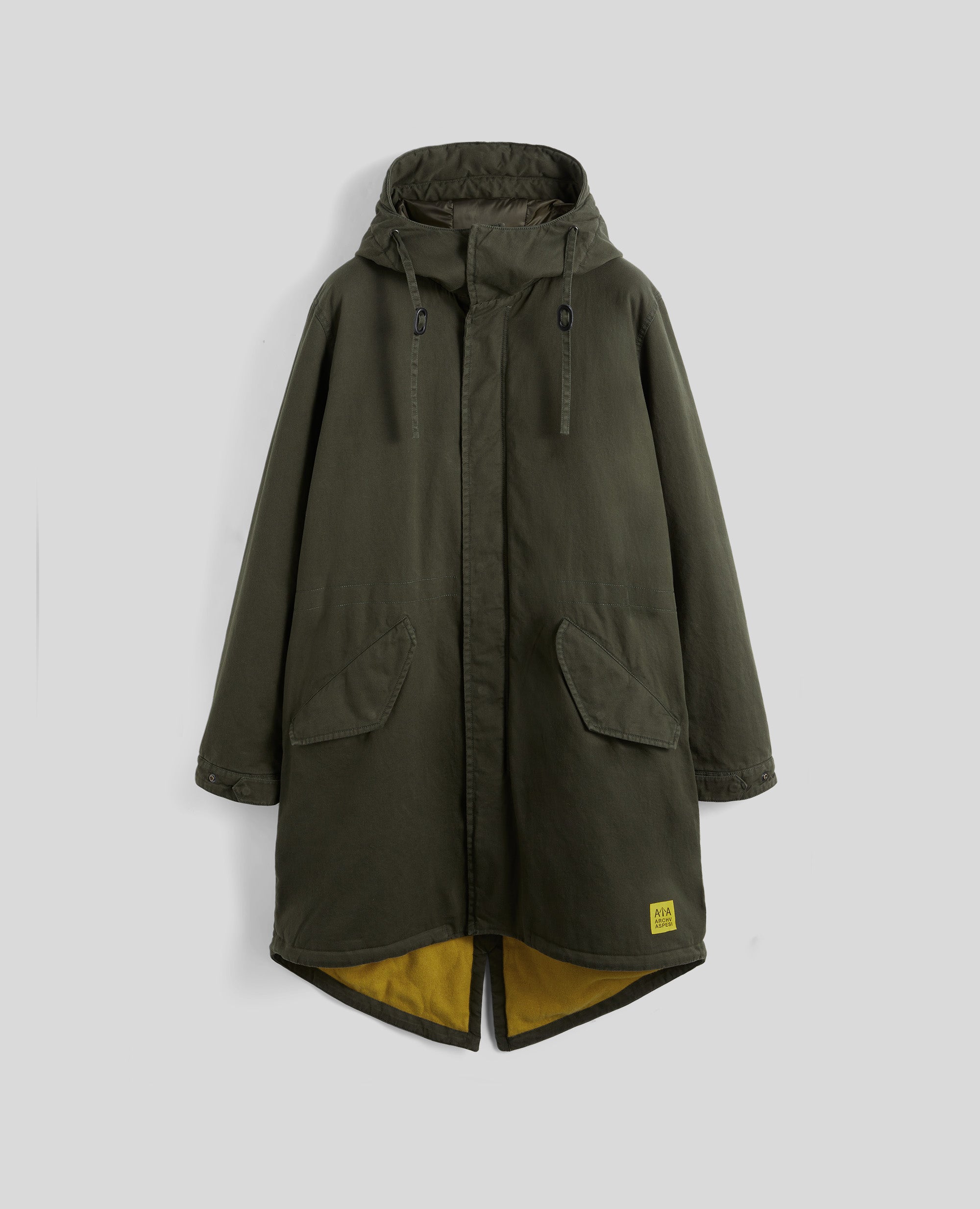 PARKA M51 IN GABARDINA DI COTONE-VERDONE-DARK GREEN-VERDER¢N-DUNKELGRUN-VERT FONCE